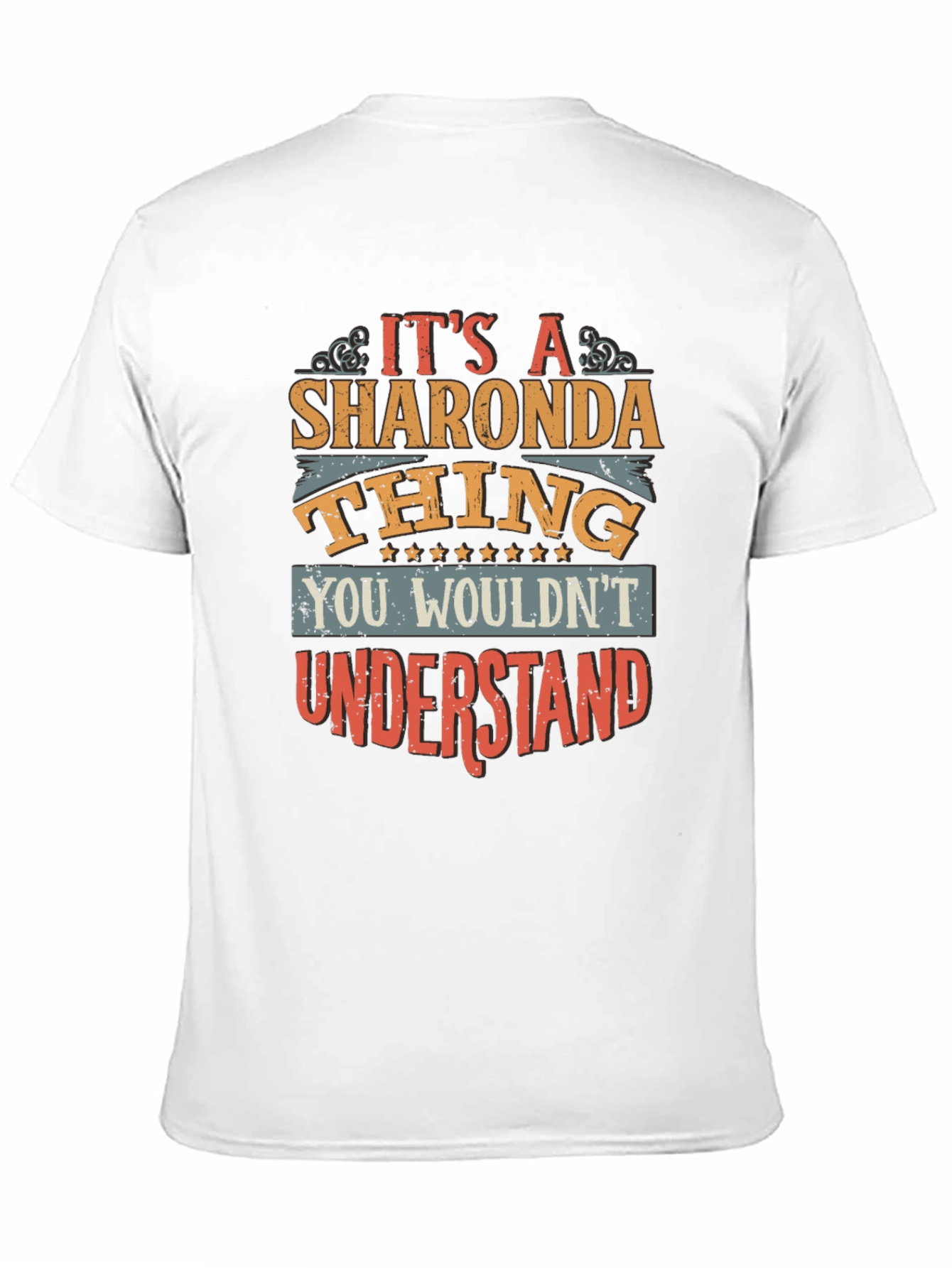 Black Sharonda Thing T-Shirt - You Wouldn't Understand! view 11