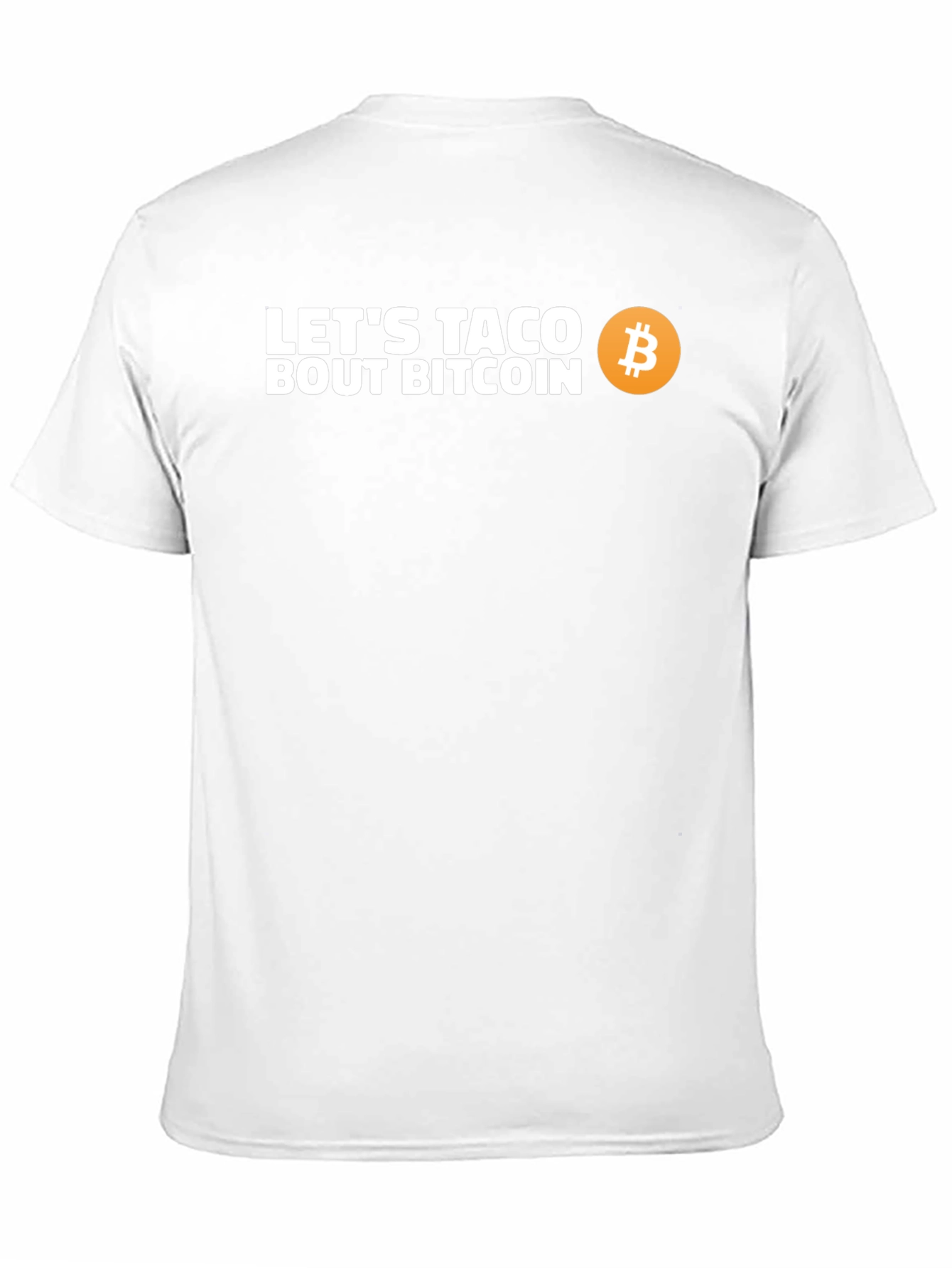 Black Let's Taco Bout Bitcoin T-Shirt - Crypto Tee view 11