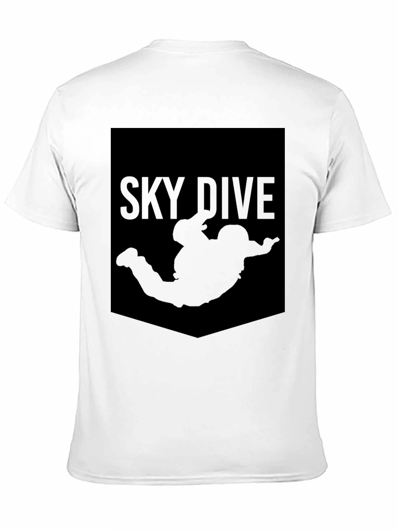 Black Sky Dive Graphic Tee - Black T-Shirt view 11