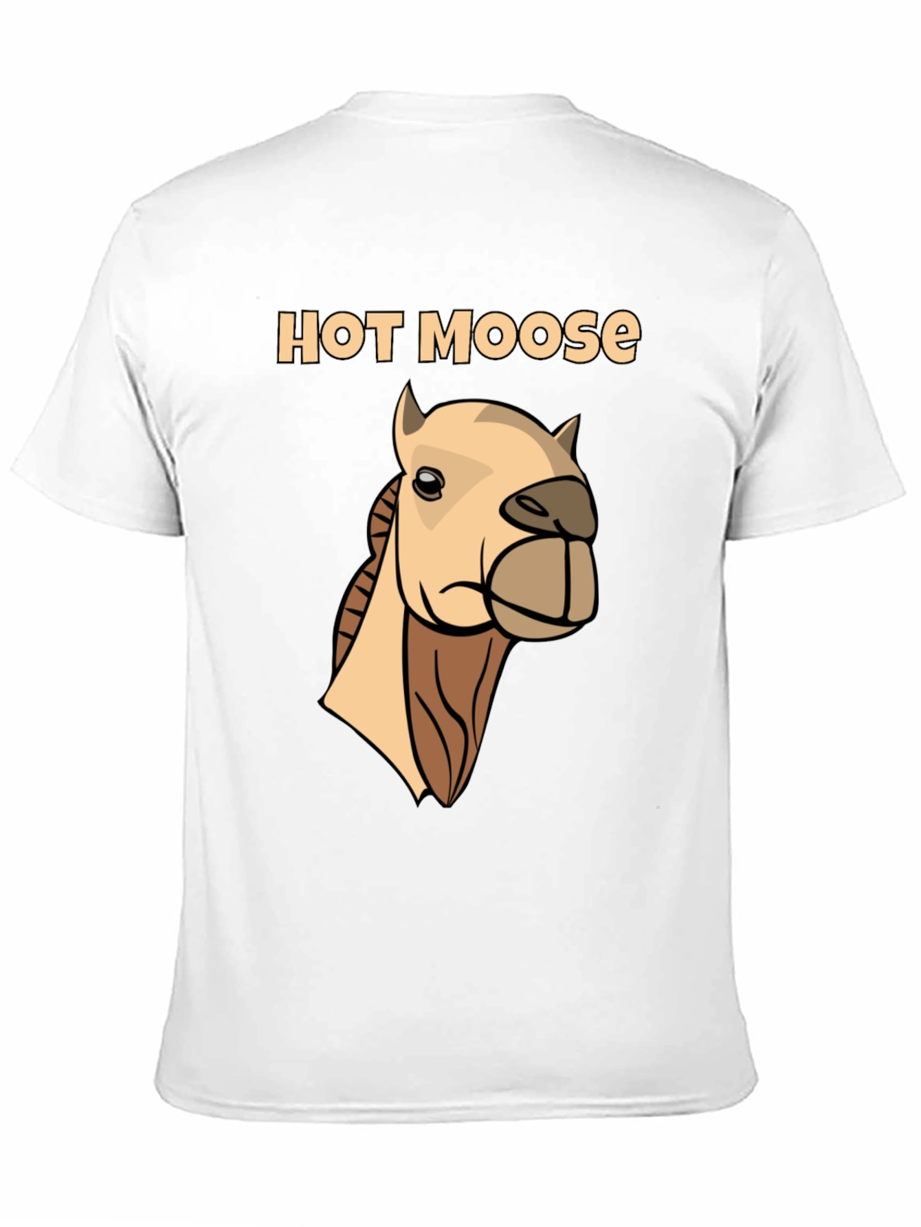 Black Hot Moose T-Shirt - Novelty Graphic Tee view 11