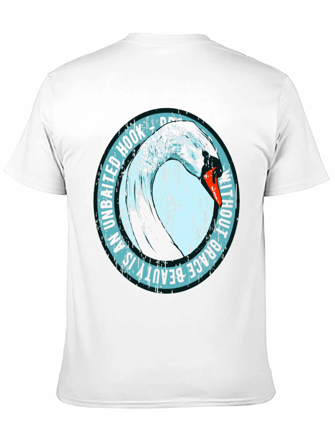 Black Unbaited Hook Beauty Graphic Tee - Black view 11