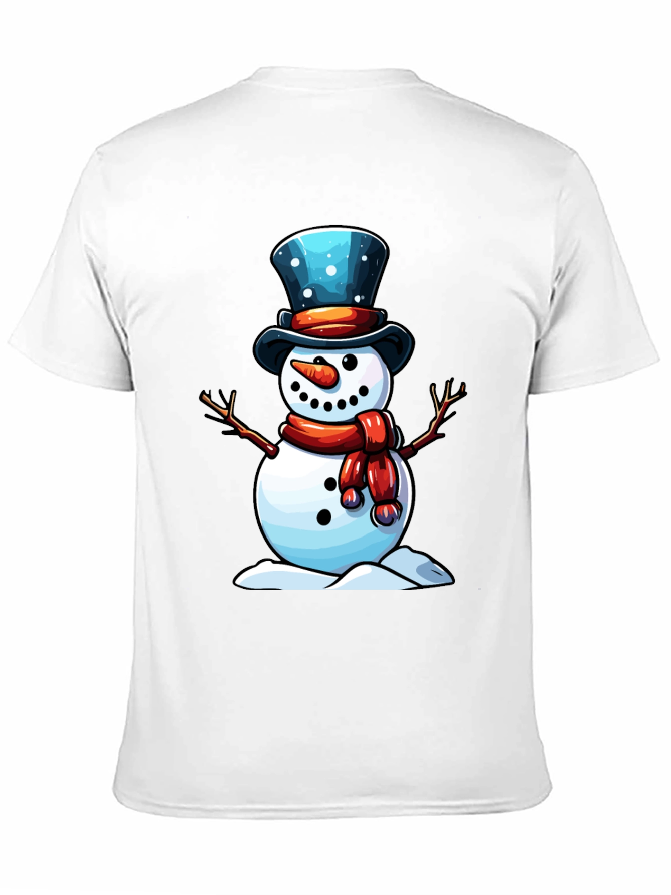 Festive Snowman Graphic Tee - 11