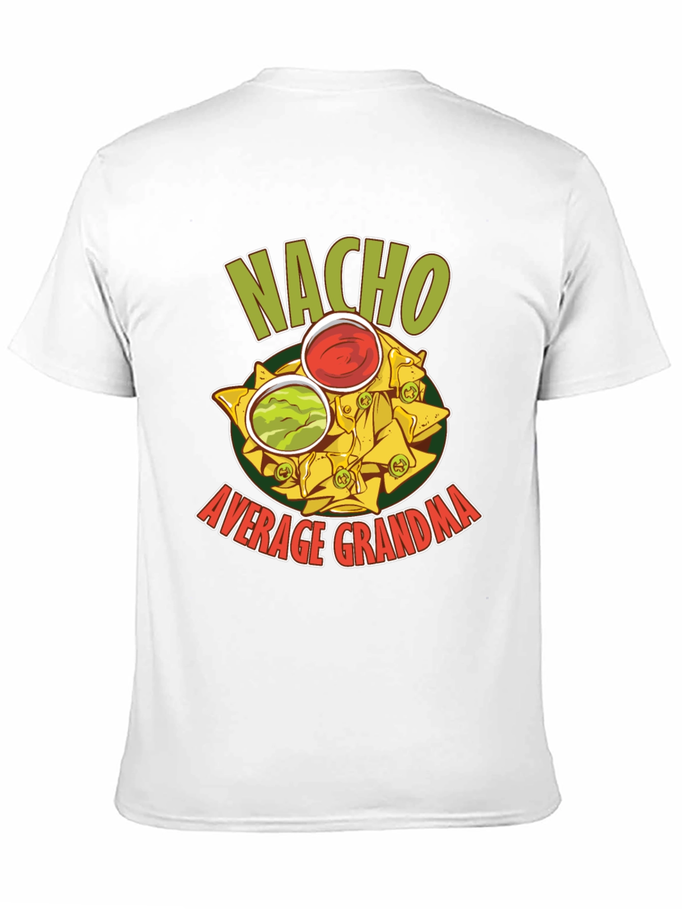 Black Nacho Average Grandma Graphic T-Shirt view 11