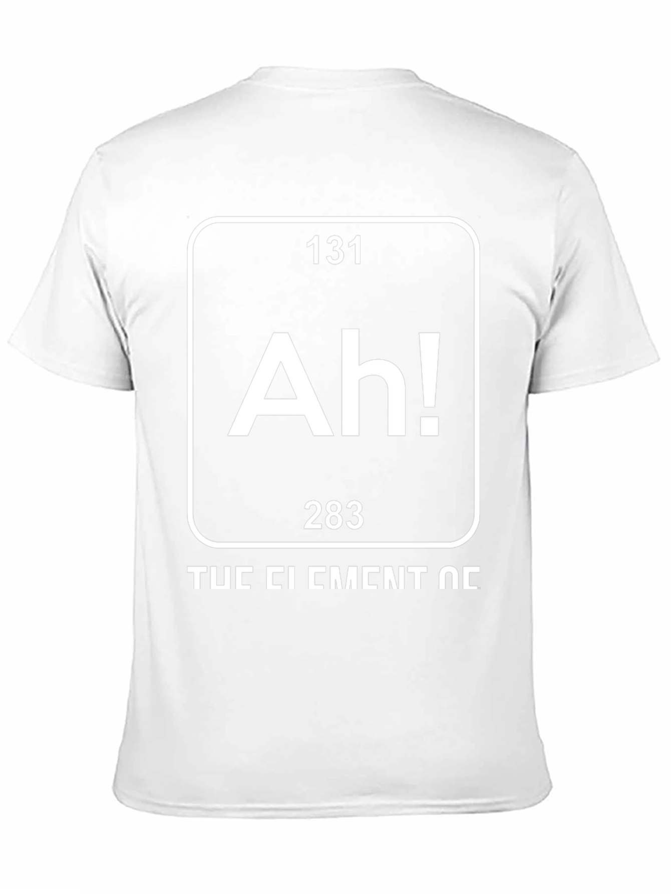 Black Ah! The Element of Fun T-Shirt view 11