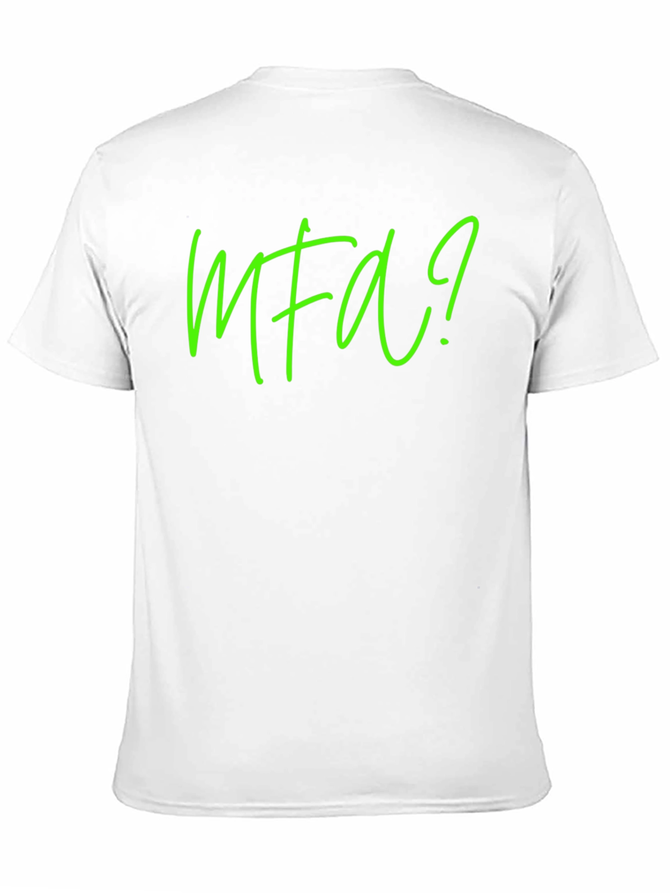 Black MFA? Graphic Tee - Soft Black Cotton T-Shirt view 11