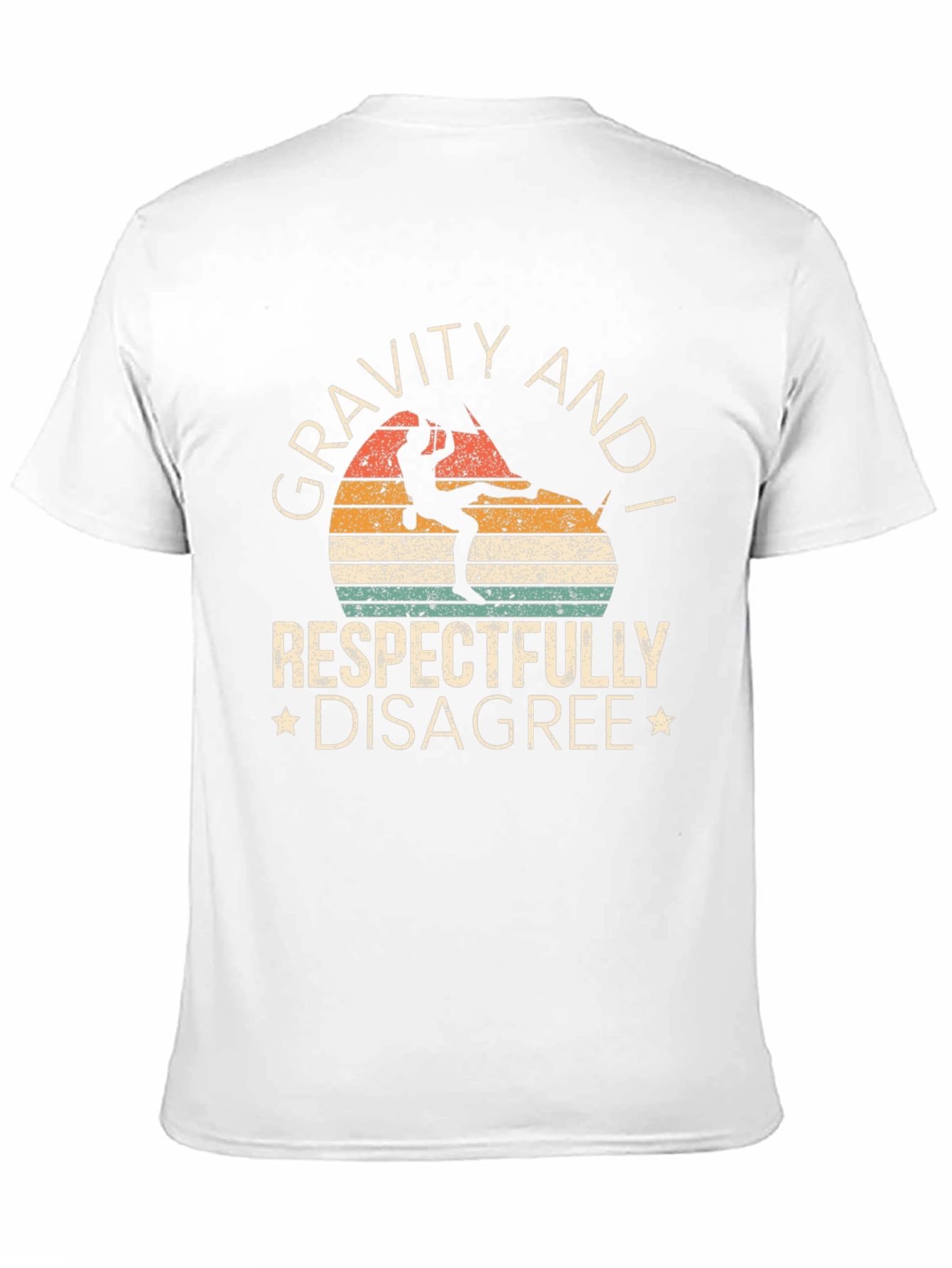 Black Gravity Disagree Climber T-Shirt view 11