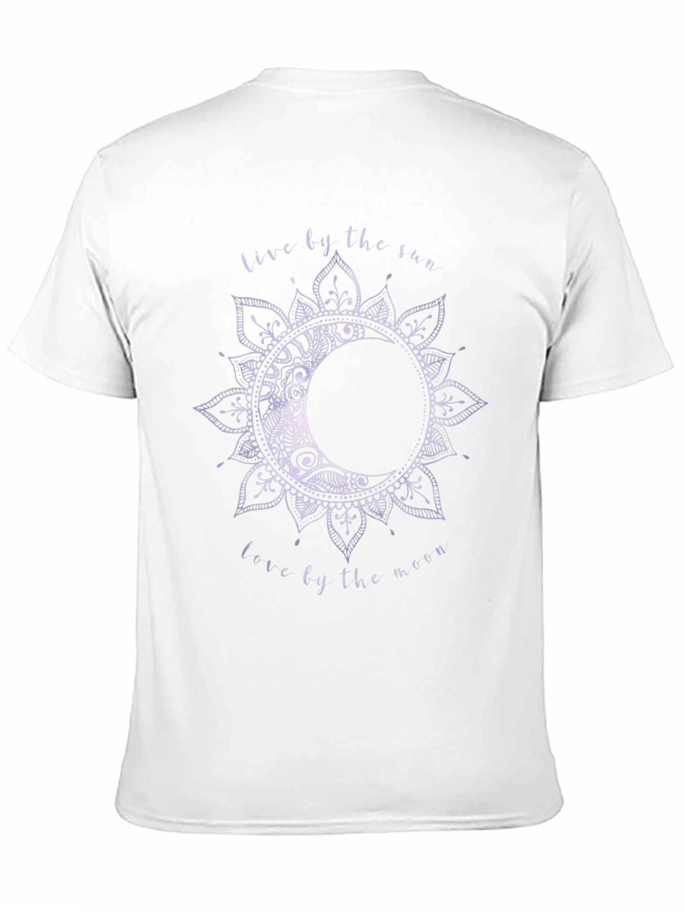 Black Sun & Moon Graphic Tee - Live by the Sun, Love by the Moon view 11