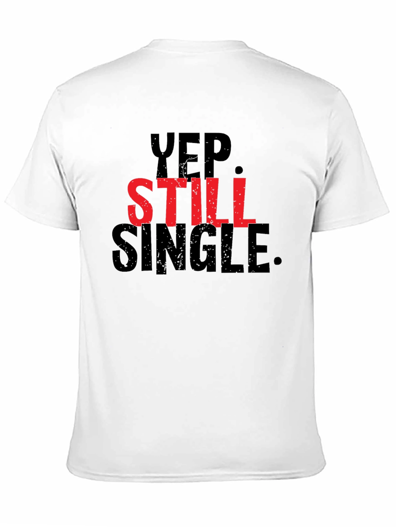 Black Yep Still Single Graphic Tee - Black view 11