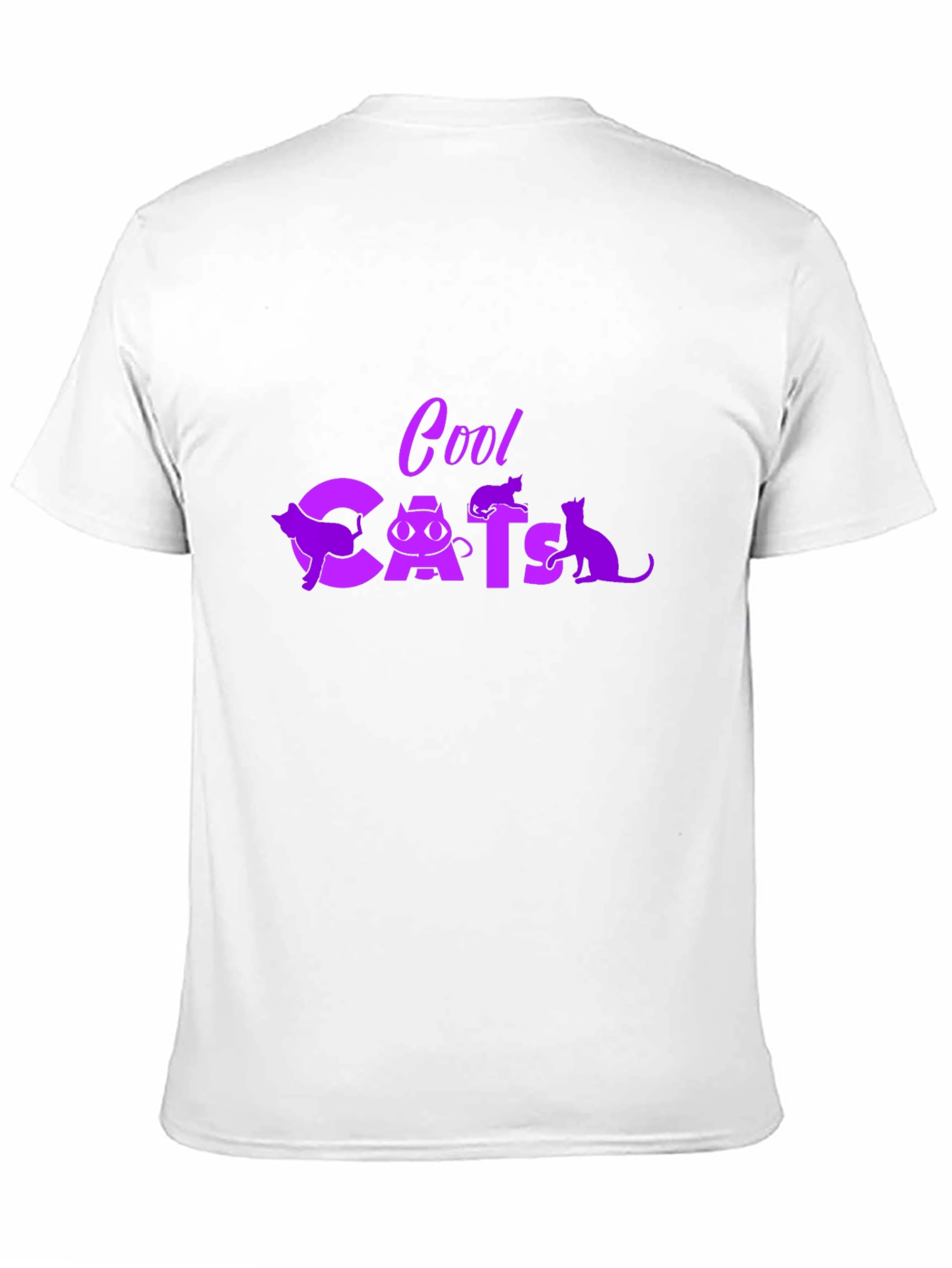 Black Cool Cats Graphic T-Shirt - Black view 11