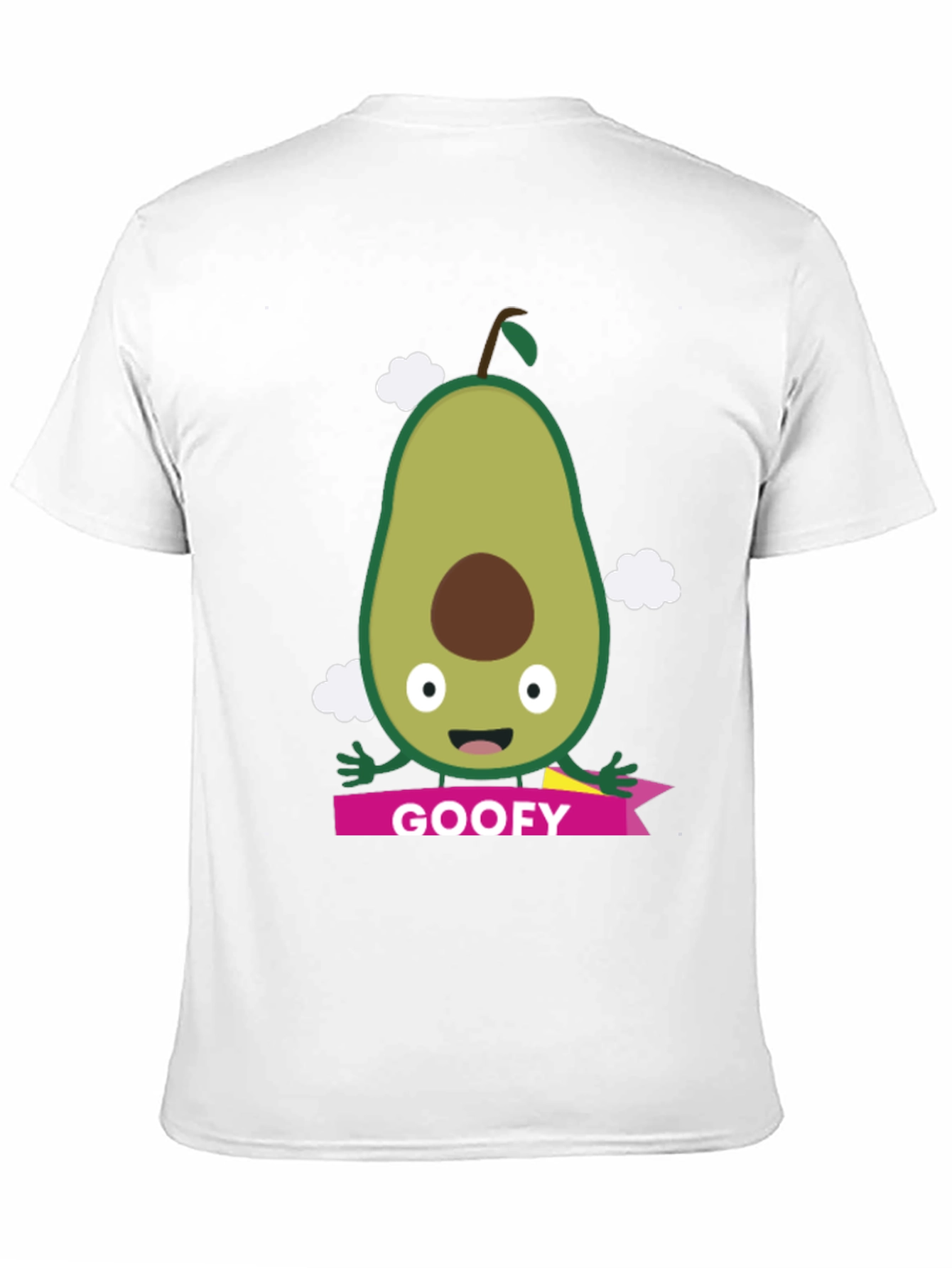 Black Goofy Avocado Graphic Tee view 11