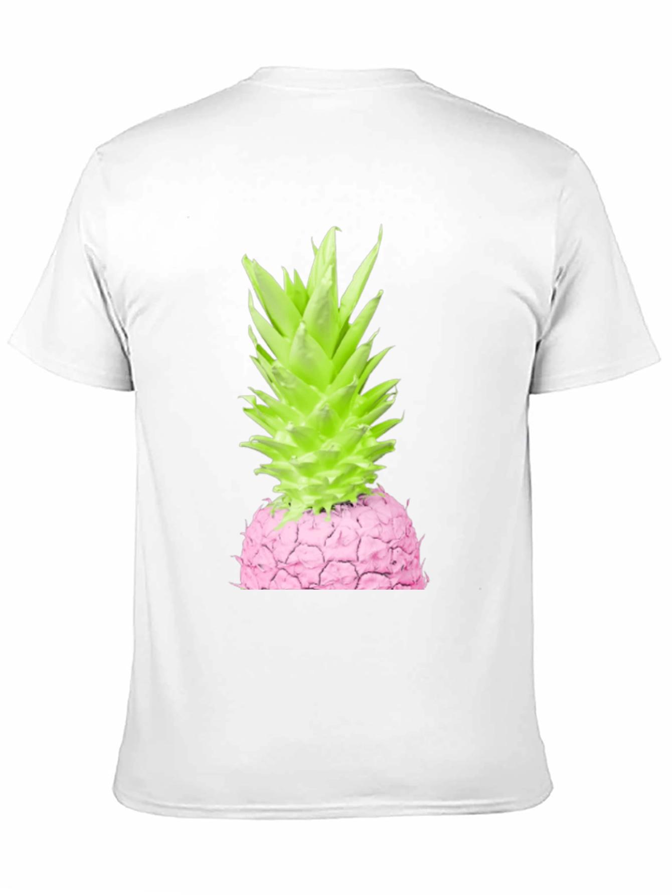Black Pink Pineapple Graphic Tee view 11