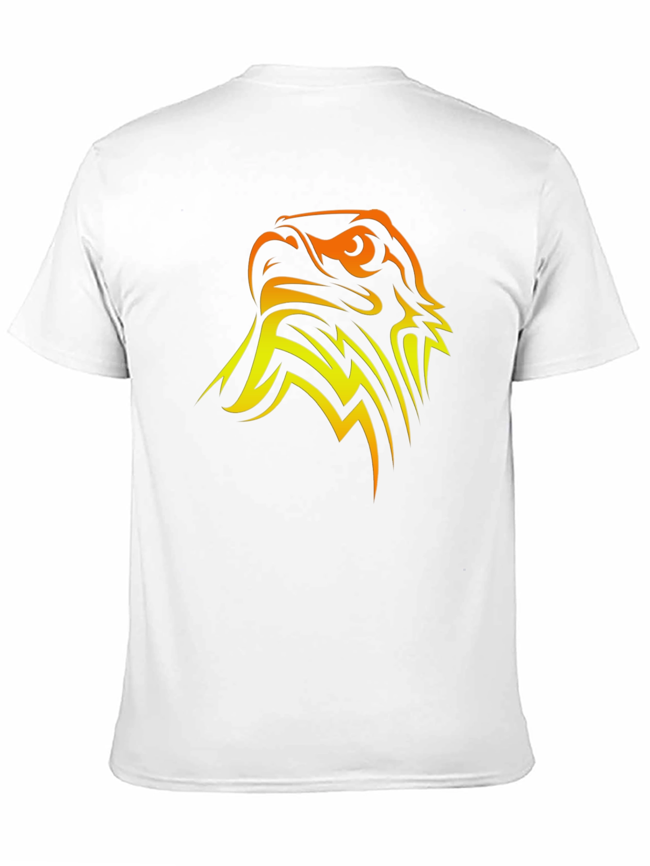 Black Bold Eagle Graphic Black T-Shirt view 11