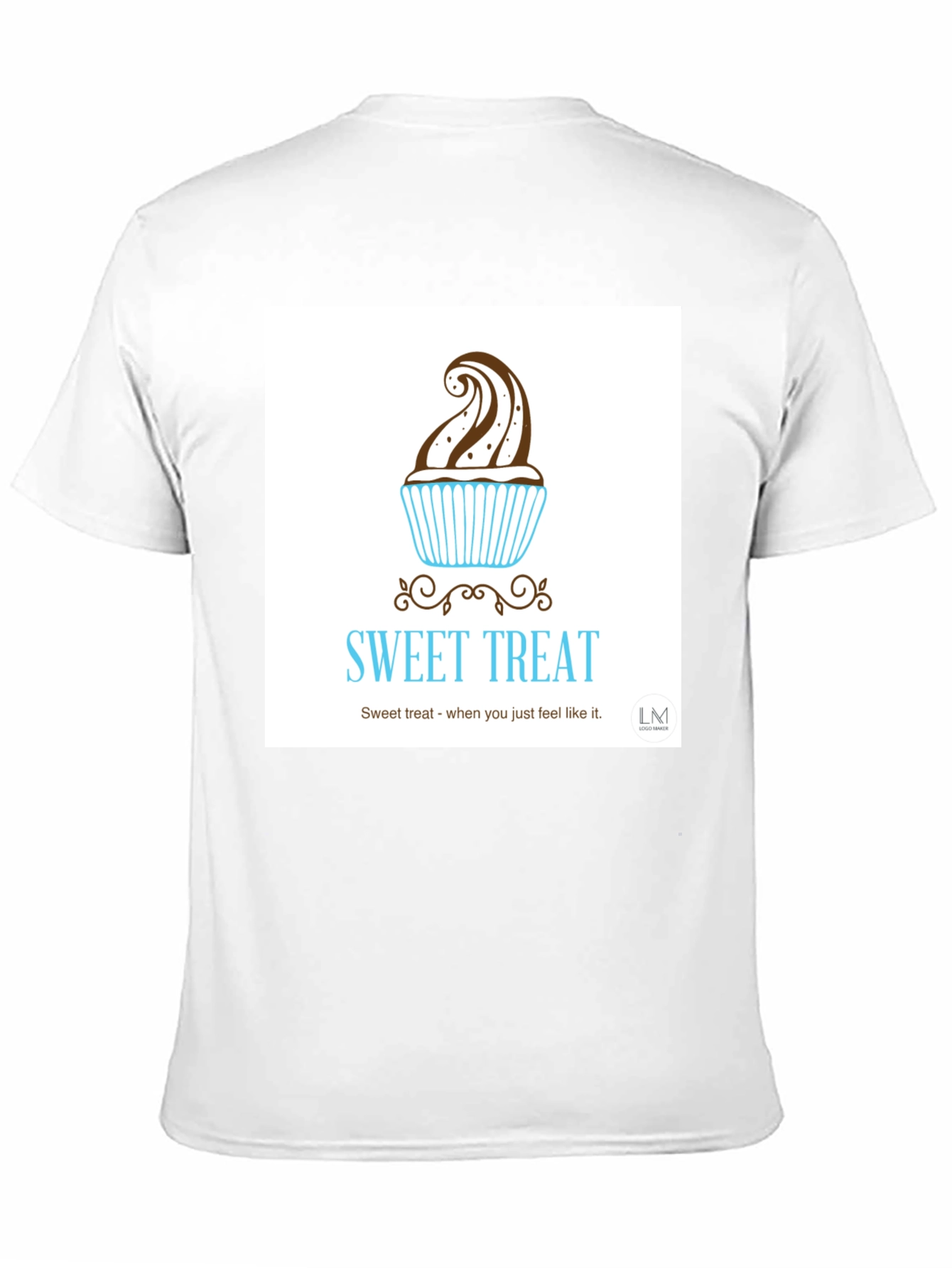 Black Sweet Treat T-Shirt - Cupcake Design view 11