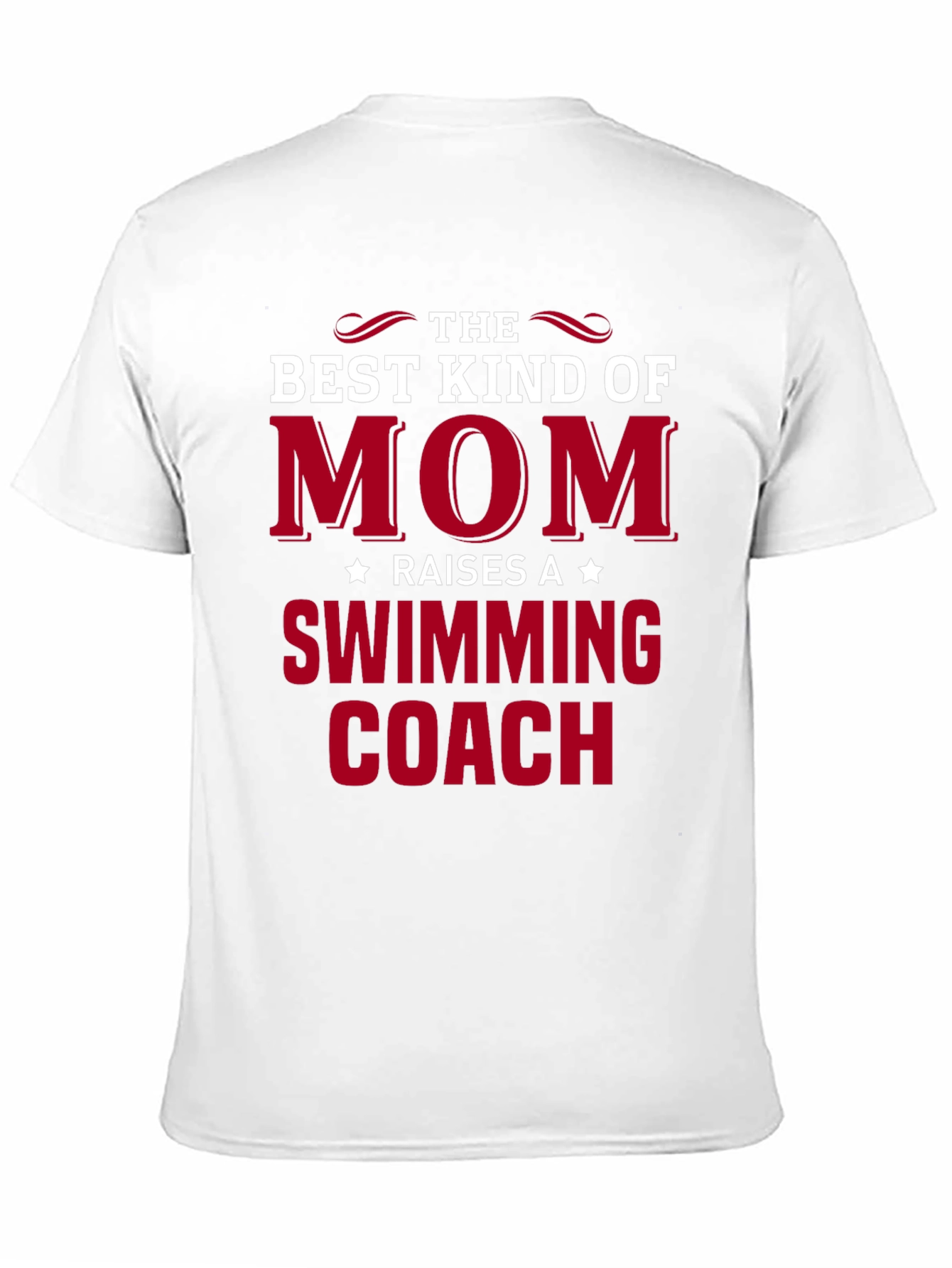 Black Best Kind of Mom - Swimming Coach T-Shirt view 11