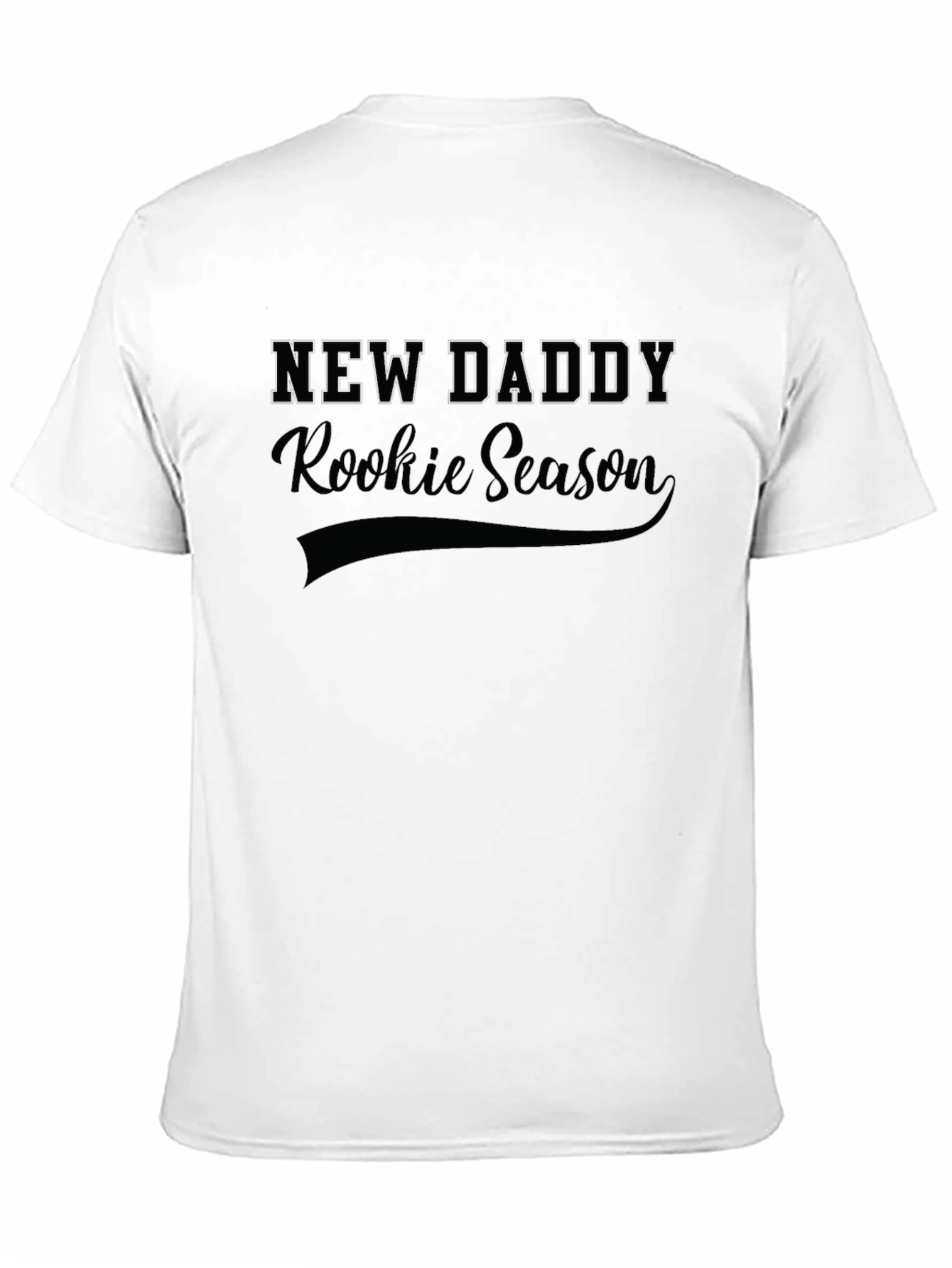 Black New Daddy Rookie Season Black T-Shirt view 11