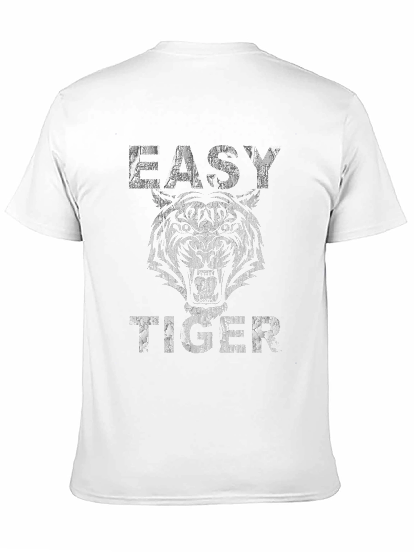 Black Easy Tiger Graphic Tee - Black view 11