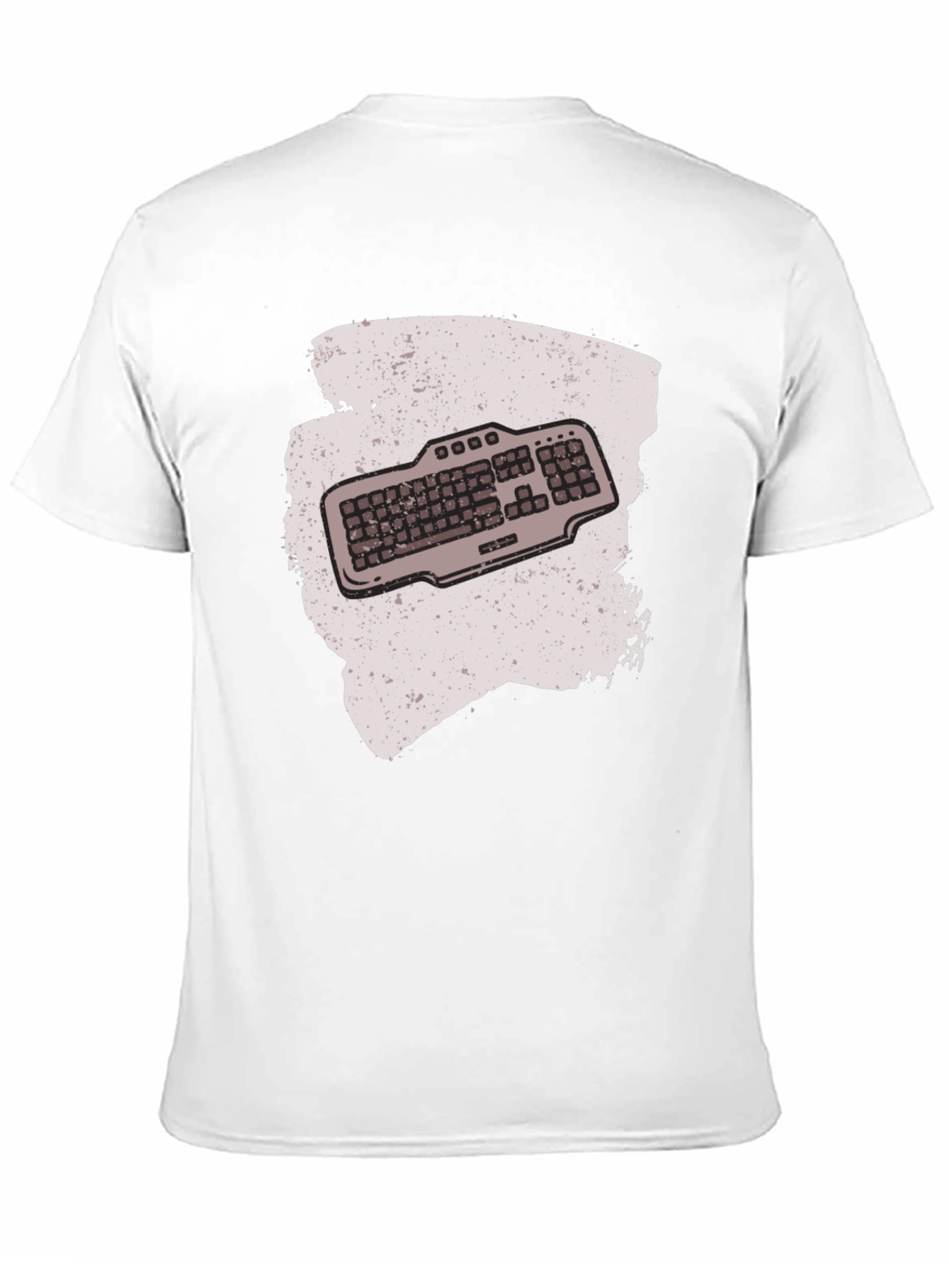 Black Keyboard Graphic T-Shirt - Gamer Style view 11