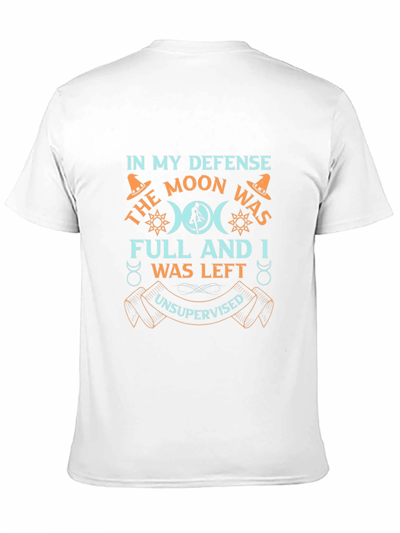 Black Moon Was Full Graphic T-Shirt - Unisex view 11
