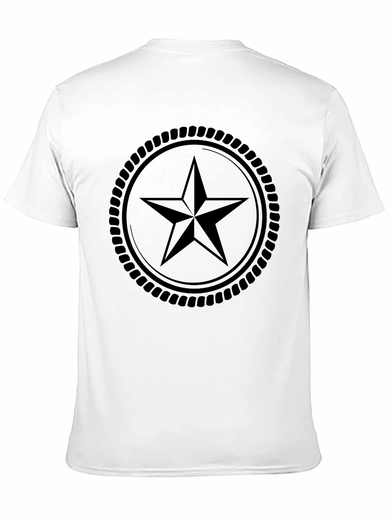 Black Classic Black Star Graphic Tee view 11