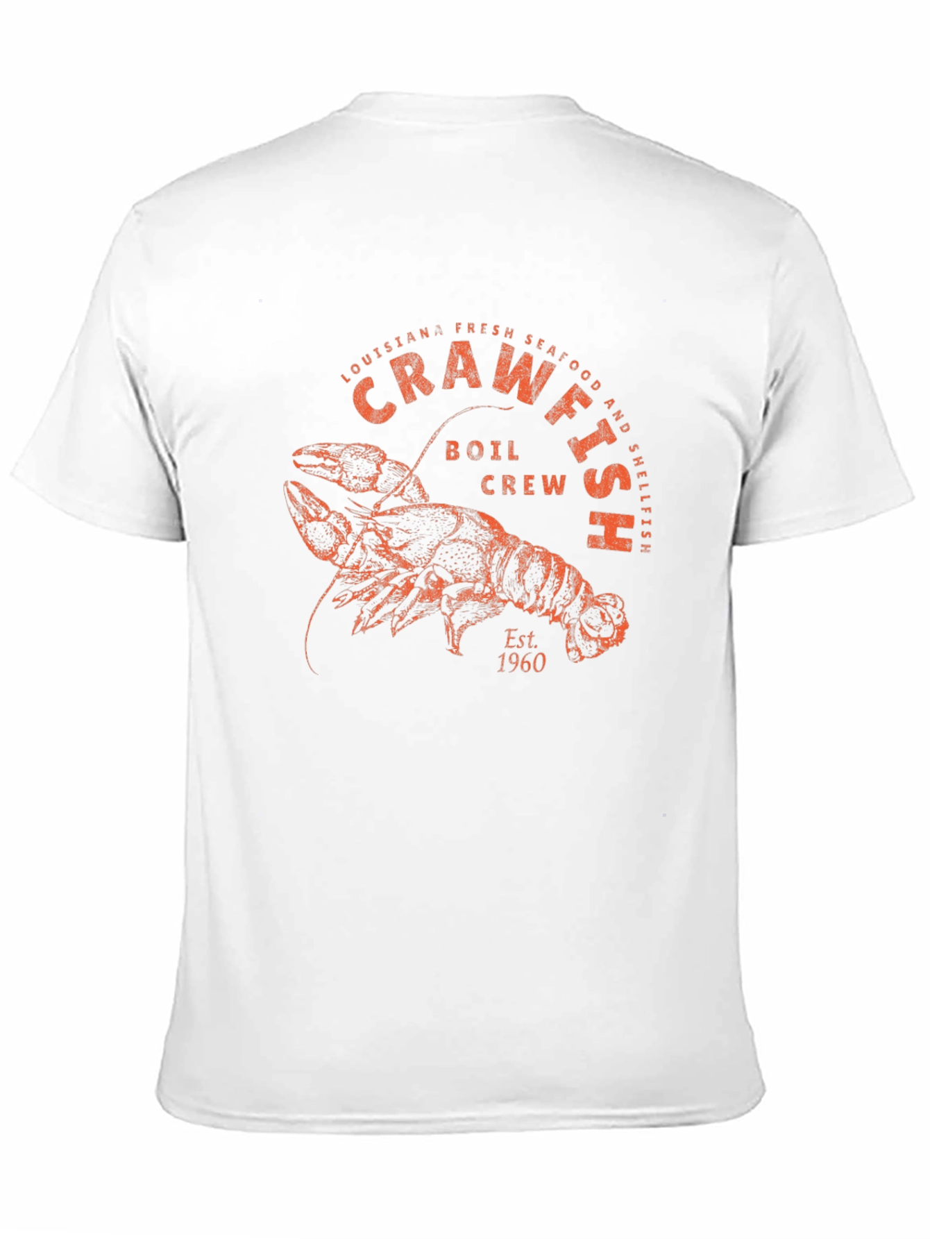 Black Crawfish Boil Crew Graphic T-Shirt view 11