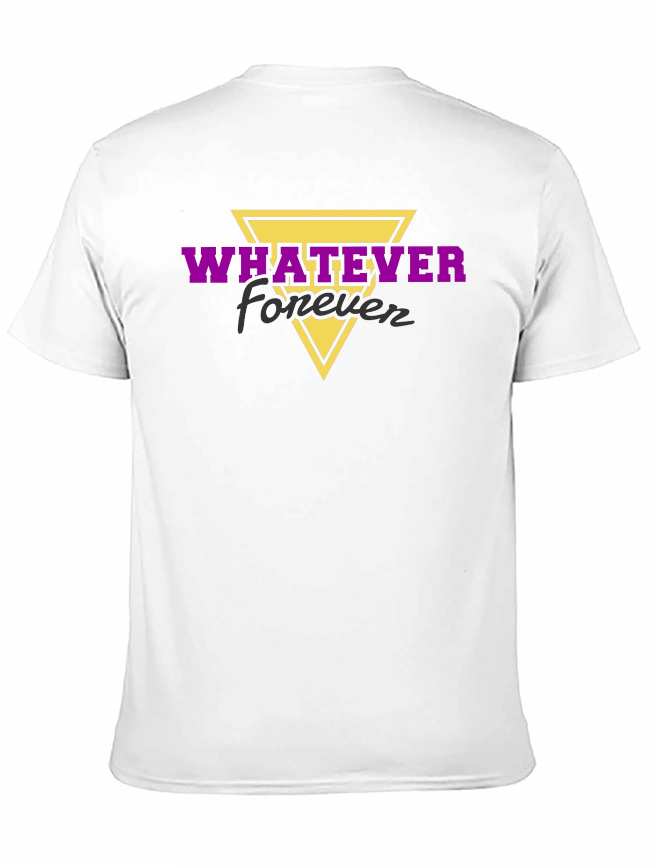 Black Whatever Forever Graphic Tee - Black Cotton view 11