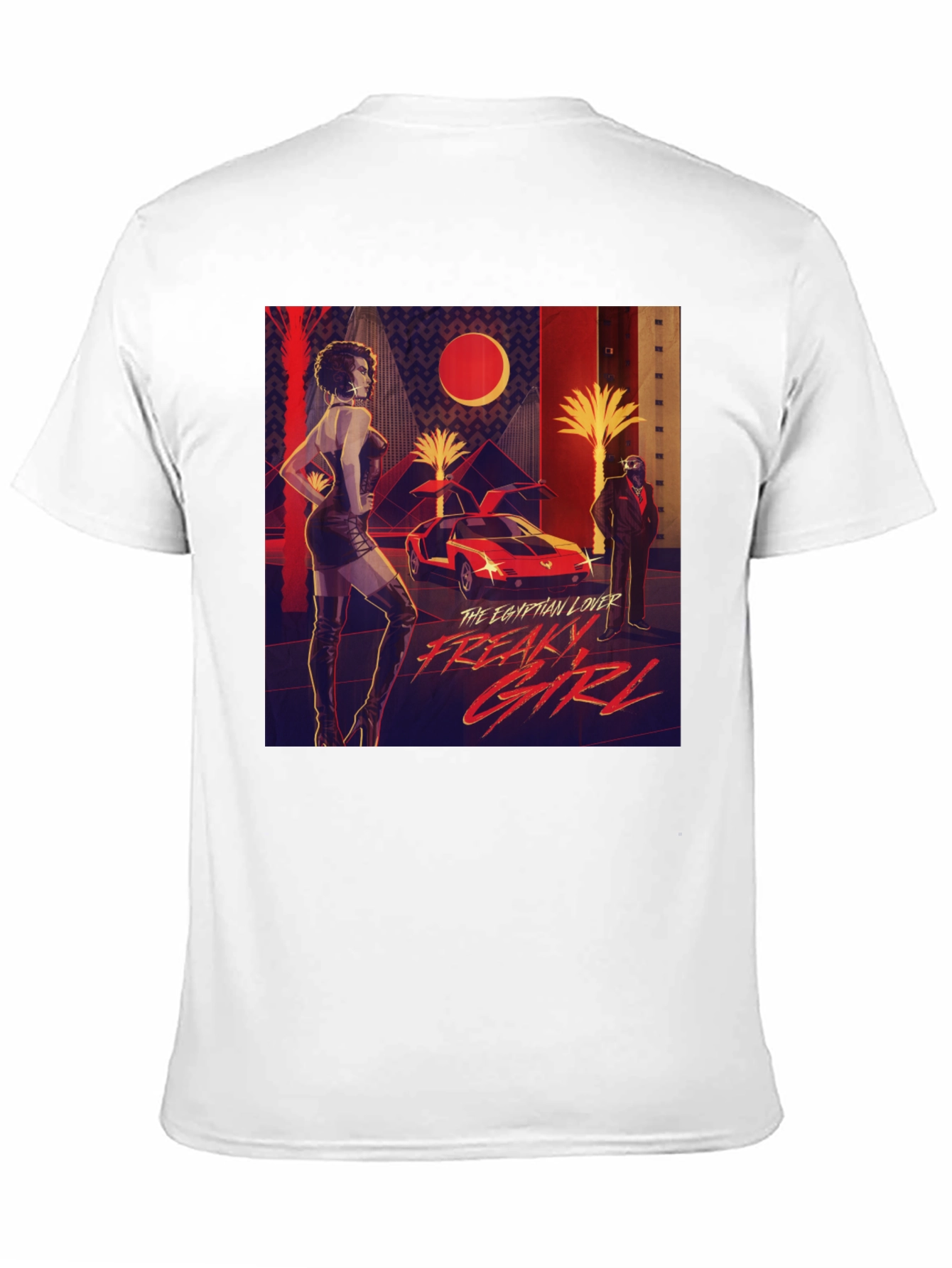 Black Egyptian Lover Freaky Girl Graphic T-Shirt view 11