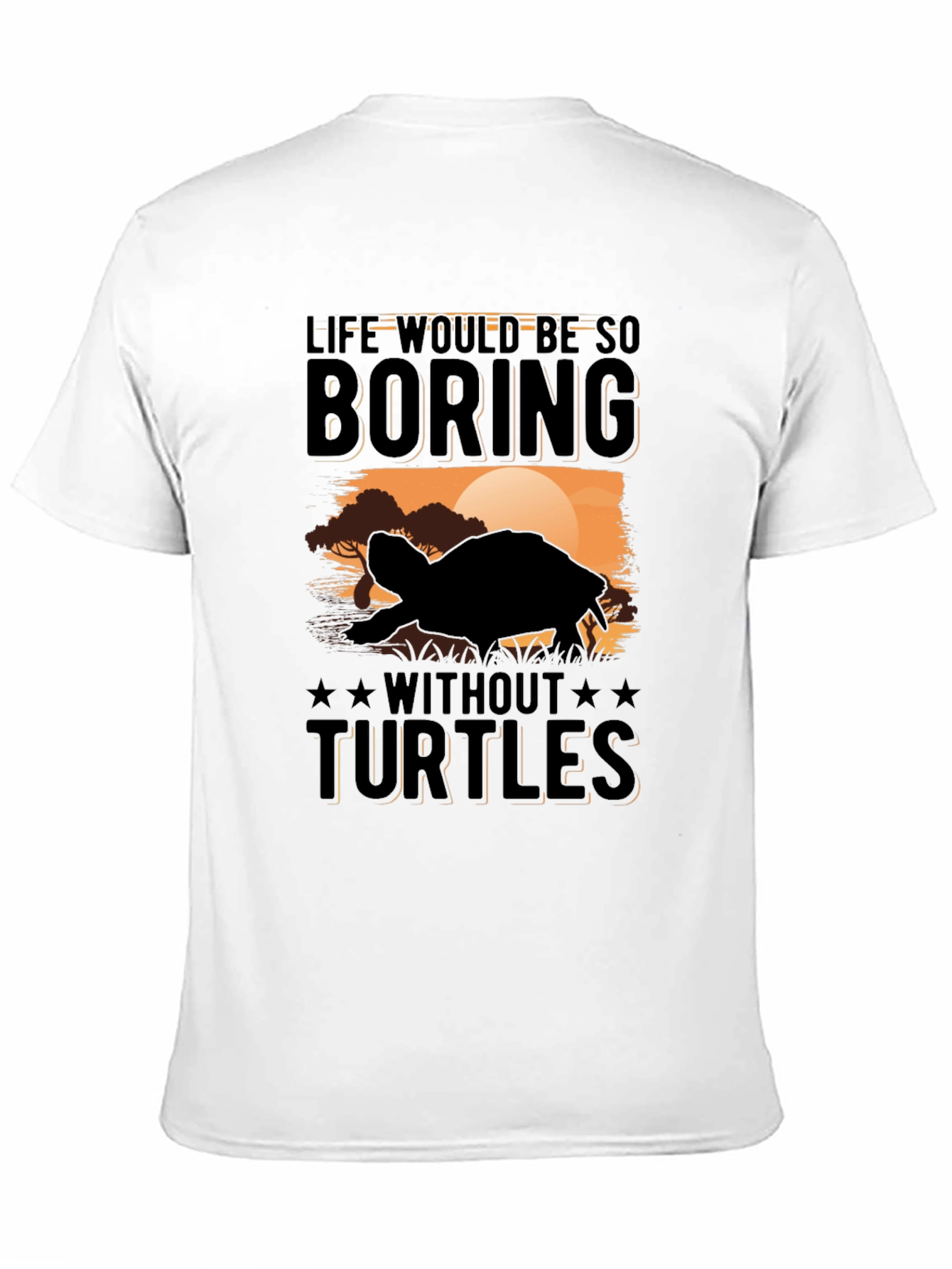 Black Turtle Graphic Tee - Life Would Be Boring! view 11
