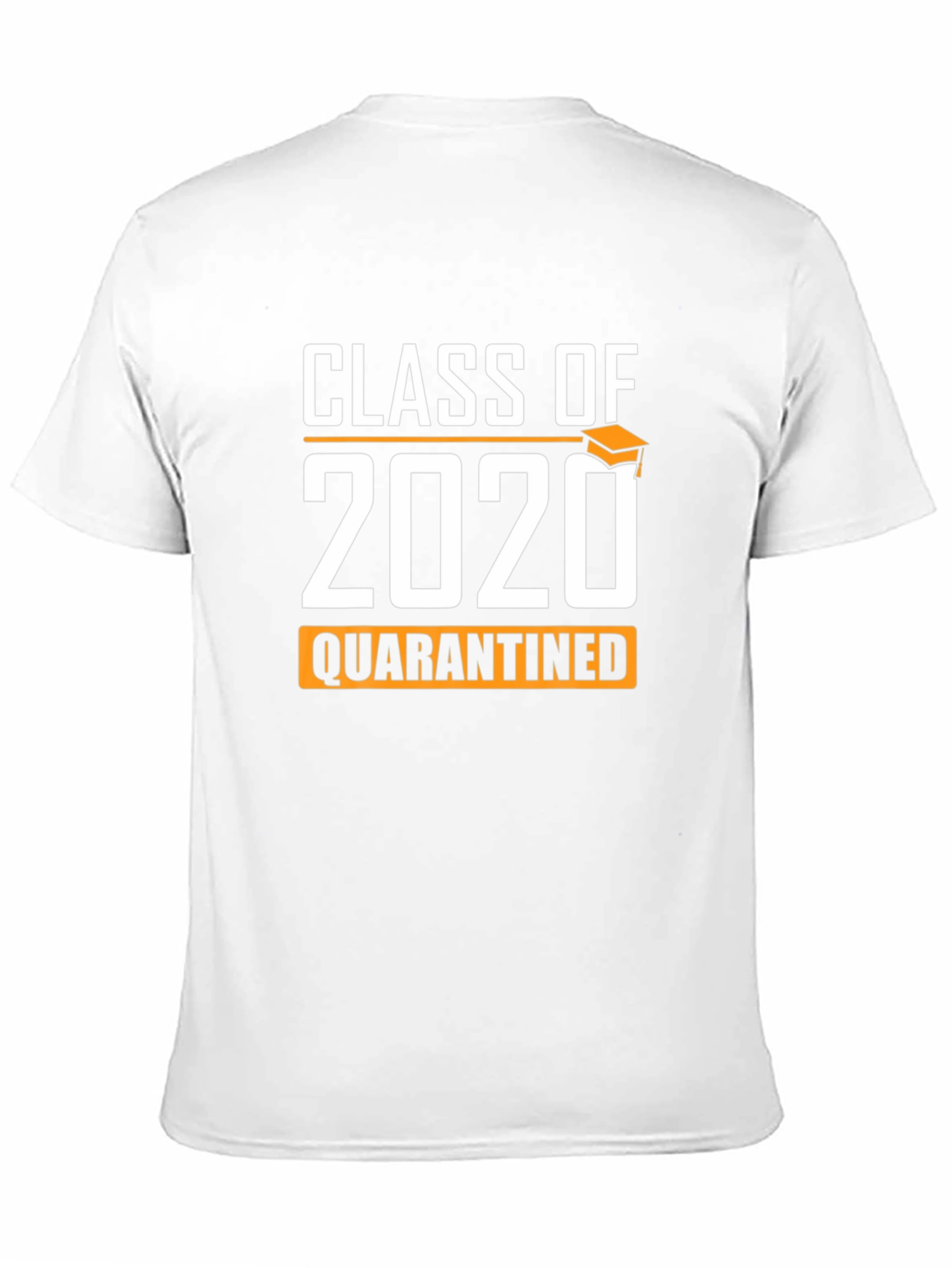 Black Class of 2020 Quarantined T-Shirt view 11