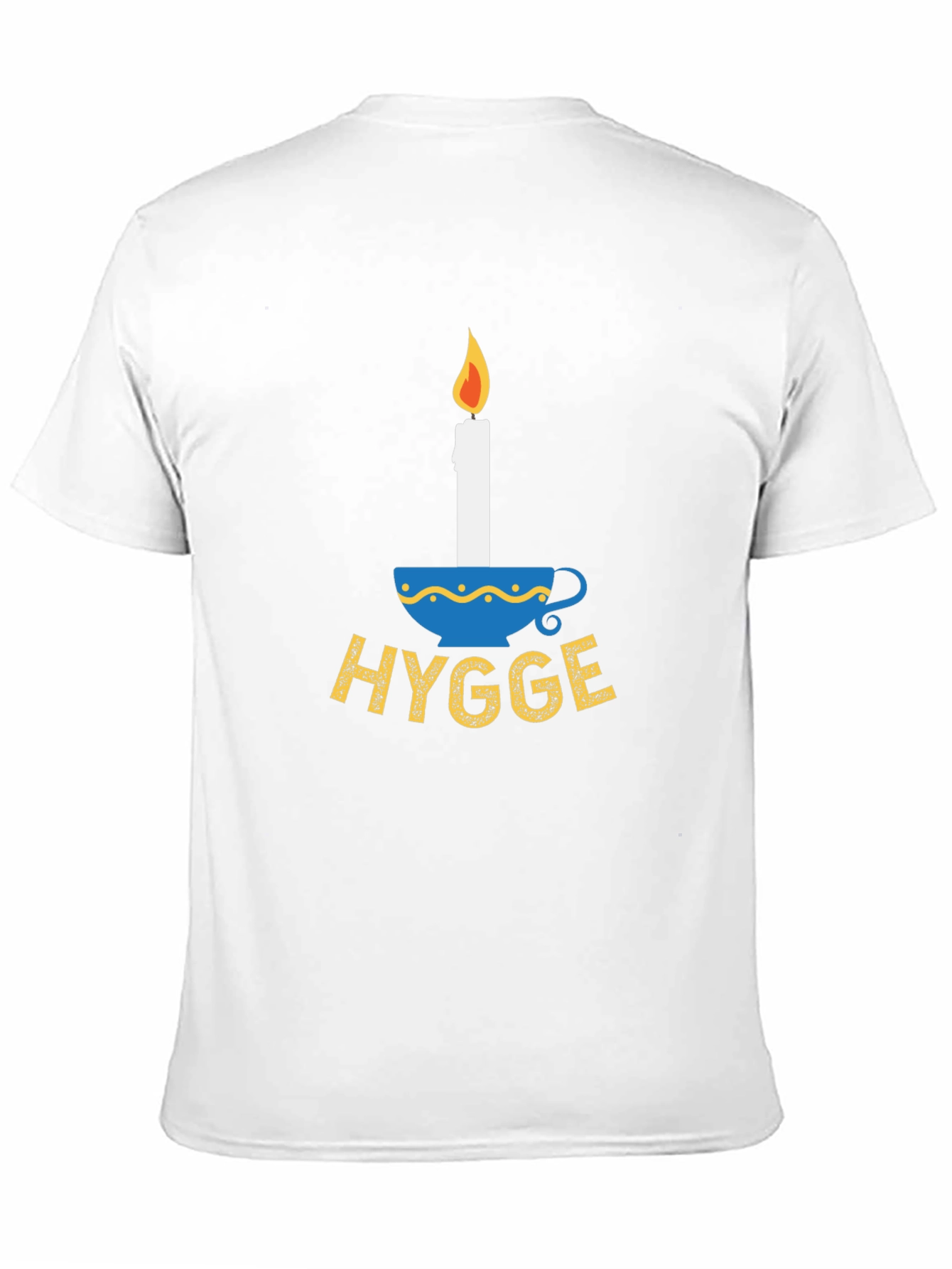 Black Hygge Candle Comfort Graphic Tee view 11