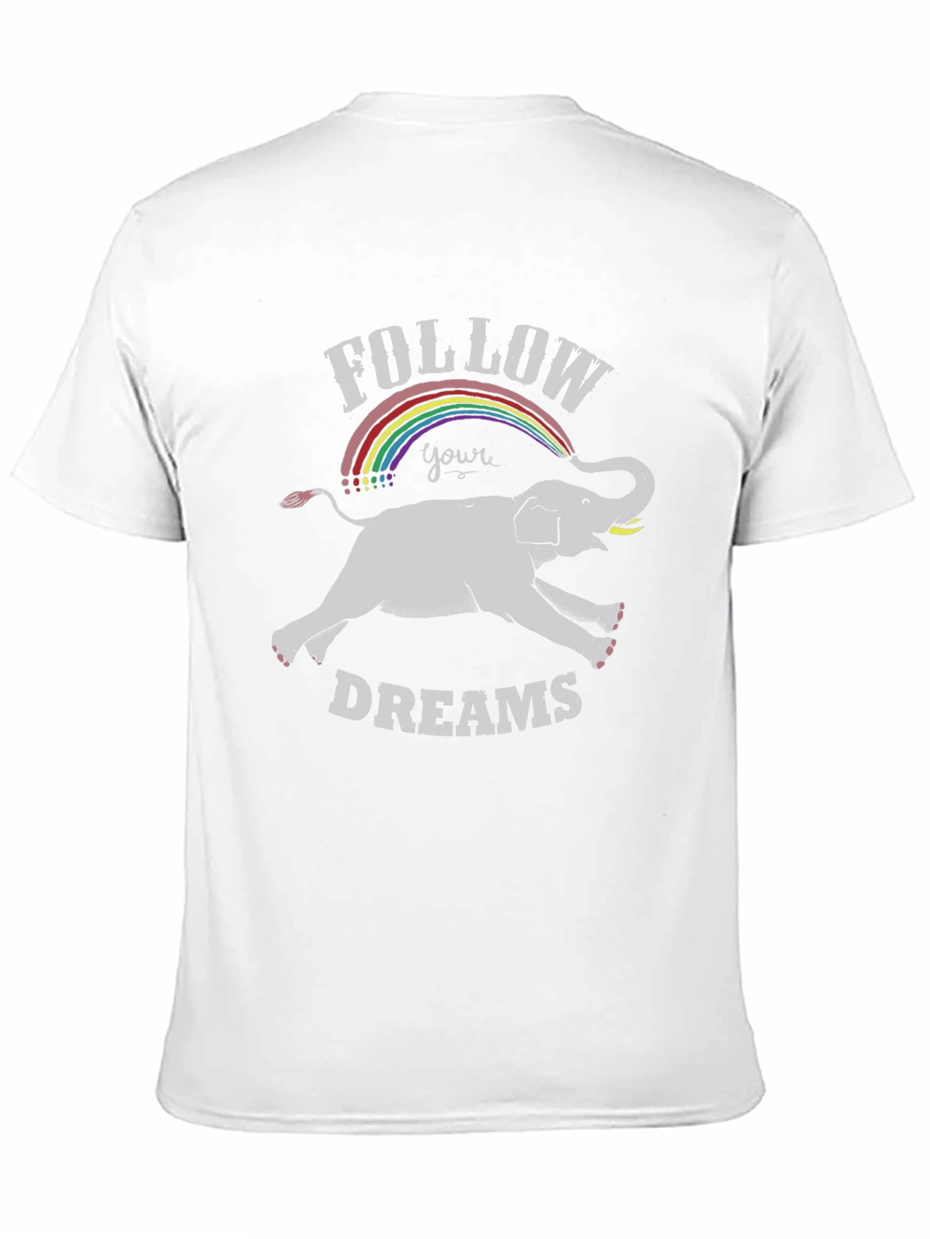 Black Follow Your Dreams Elephant T-Shirt view 11