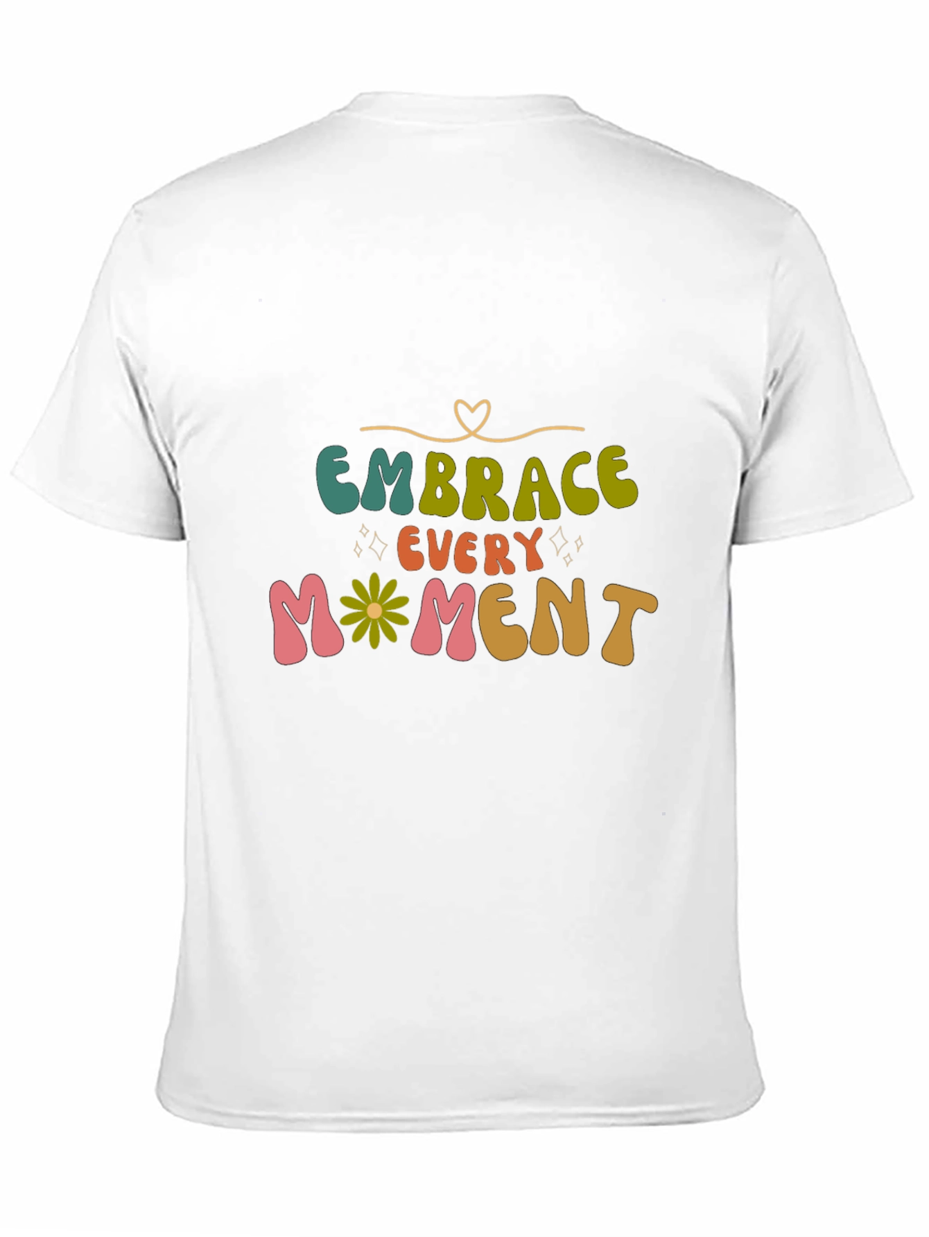 Black Embrace Every Moment Graphic Tee view 11