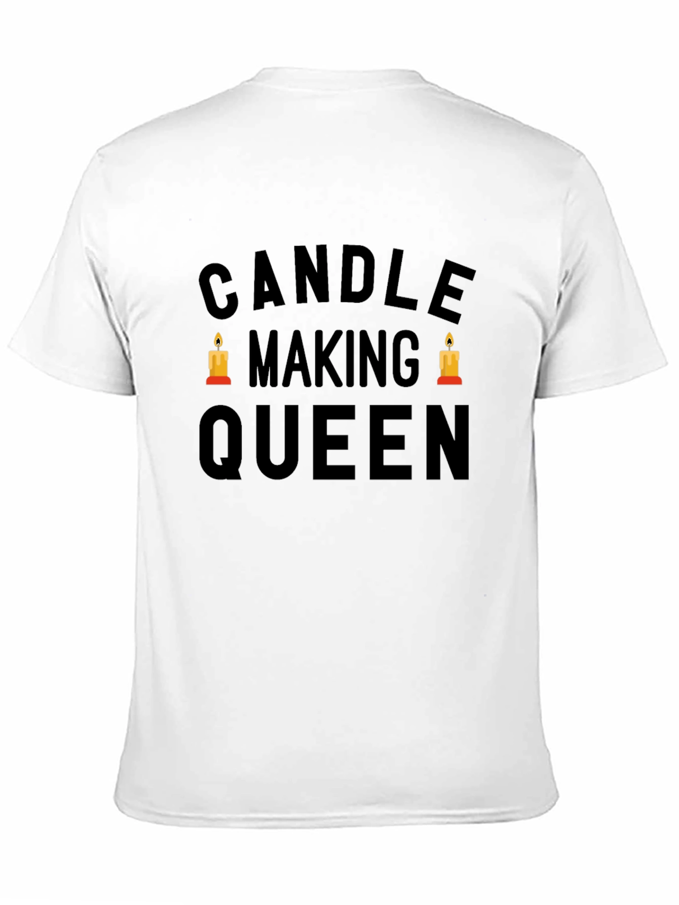 Black Candle Making Queen Black Graphic Tee view 11