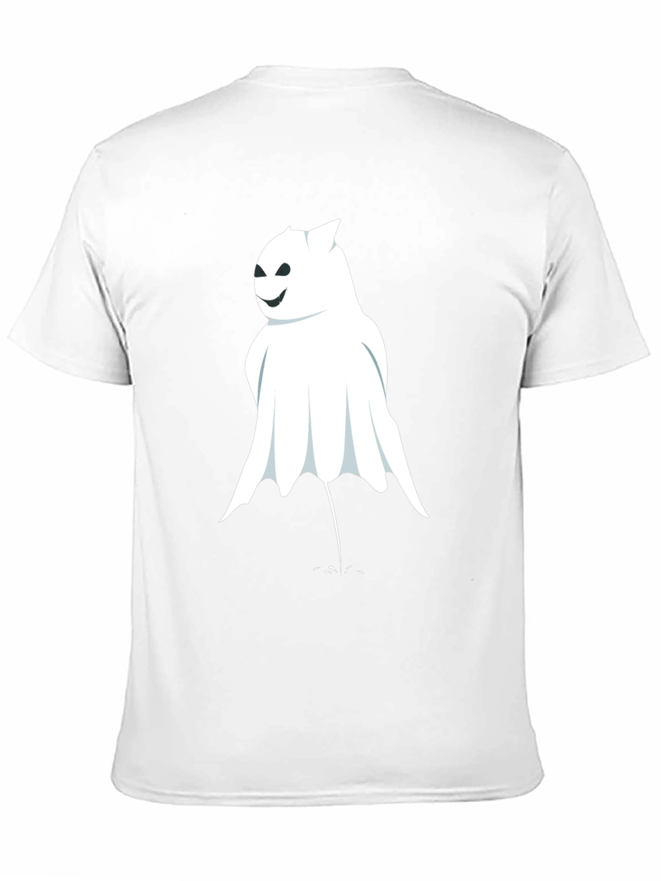 Black Ghostly Fun Black T-Shirt view 11