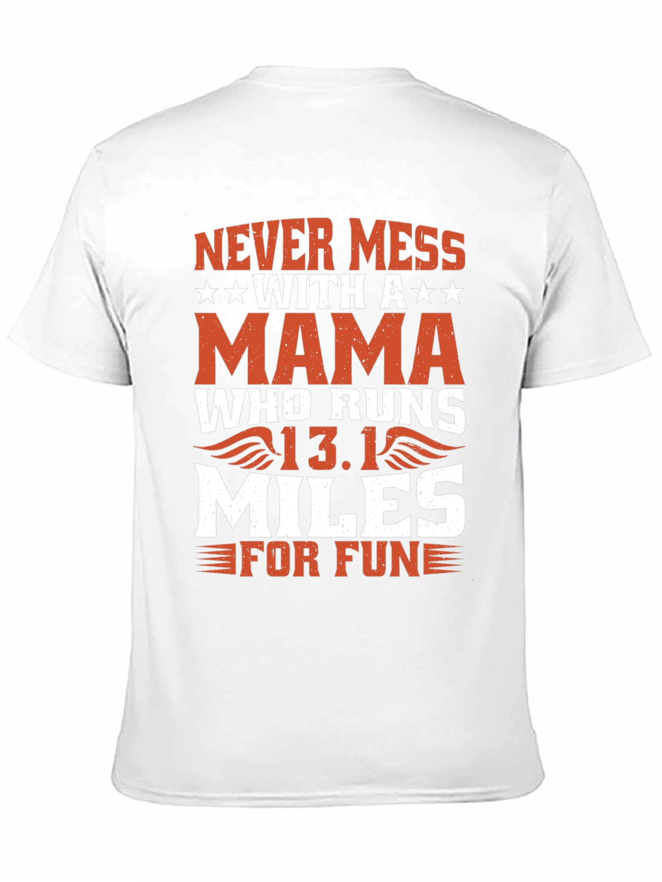 Black Never Mess With a Mama Who Runs T-Shirt view 11