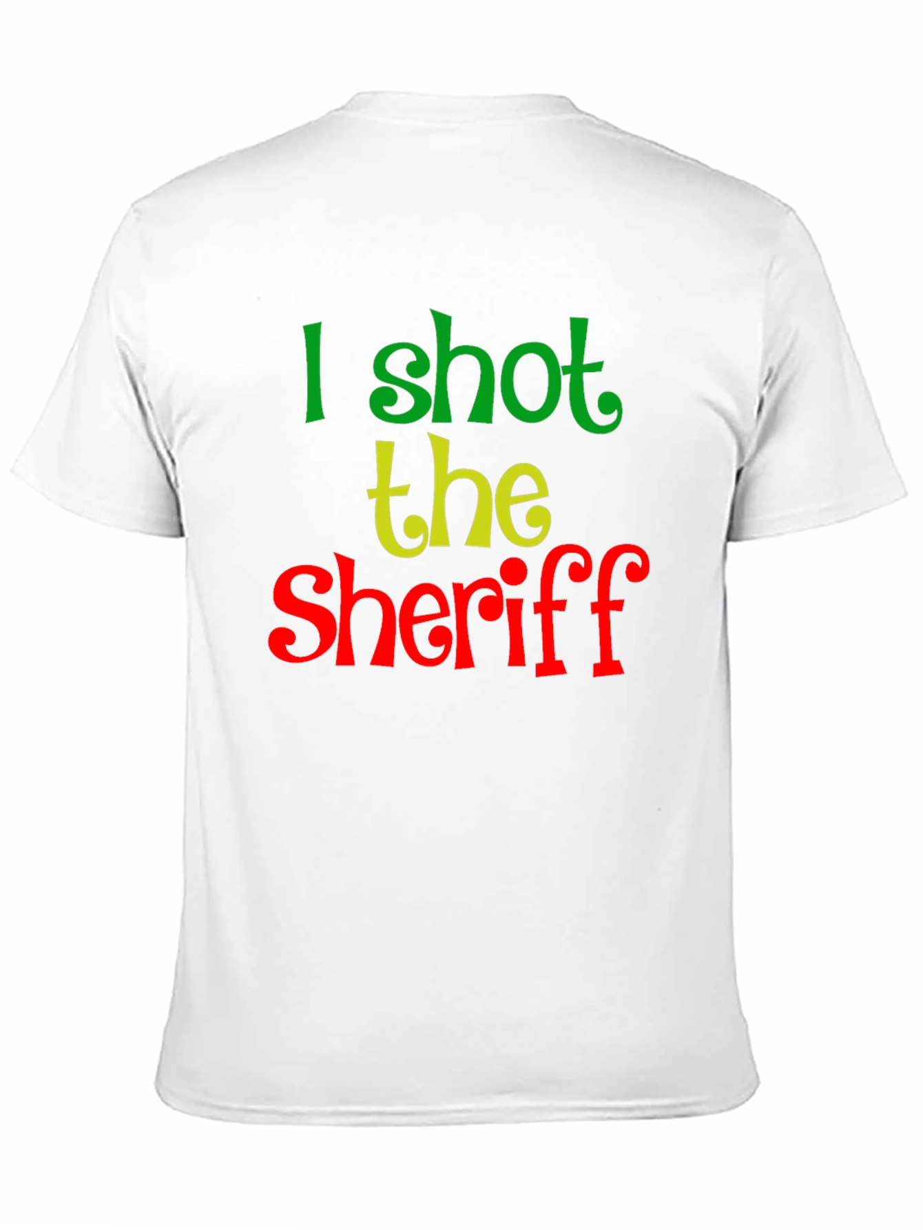 Black I Shot the Sheriff Graphic Tee view 11