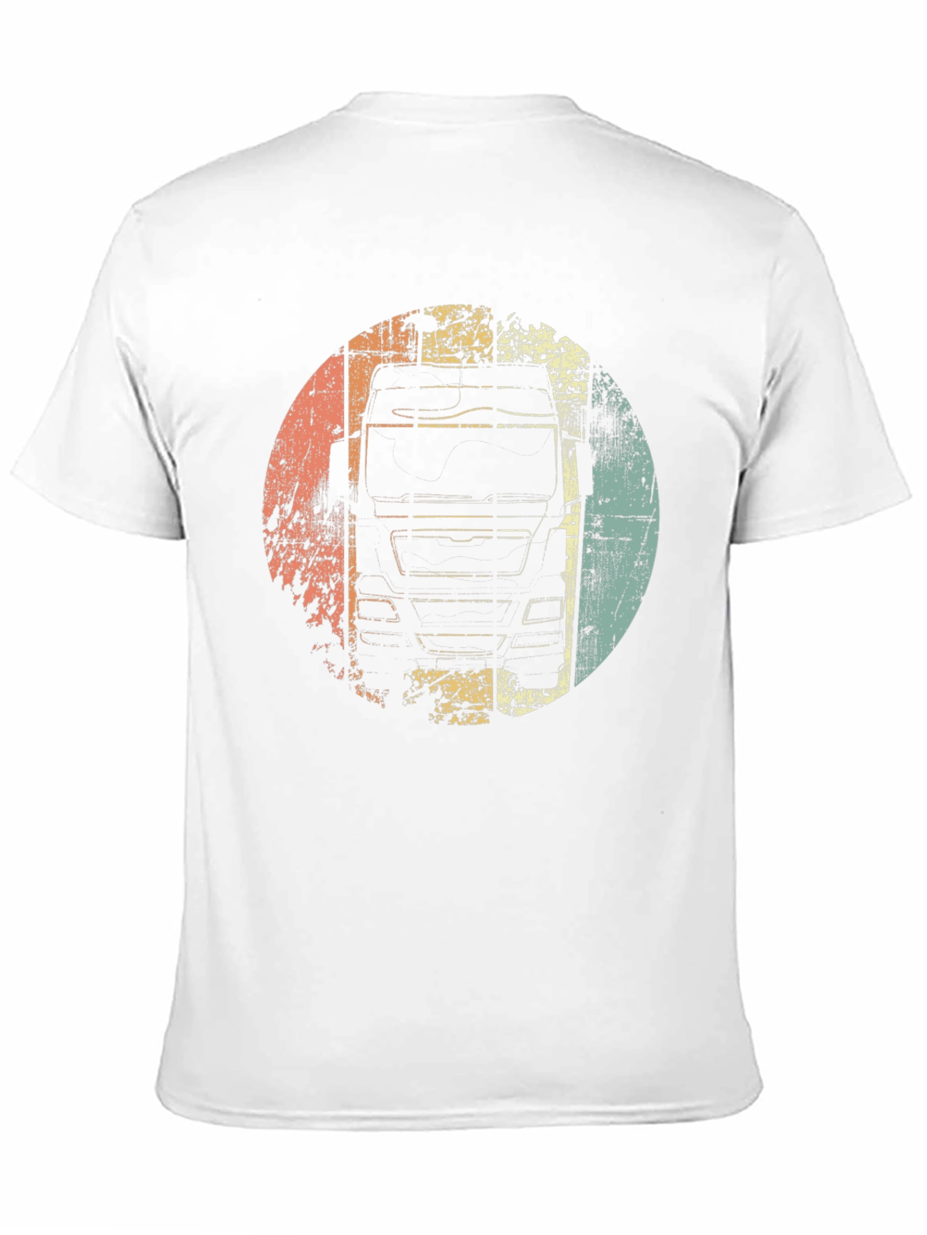 Black Vintage Truck Graphic Tee - Black view 11