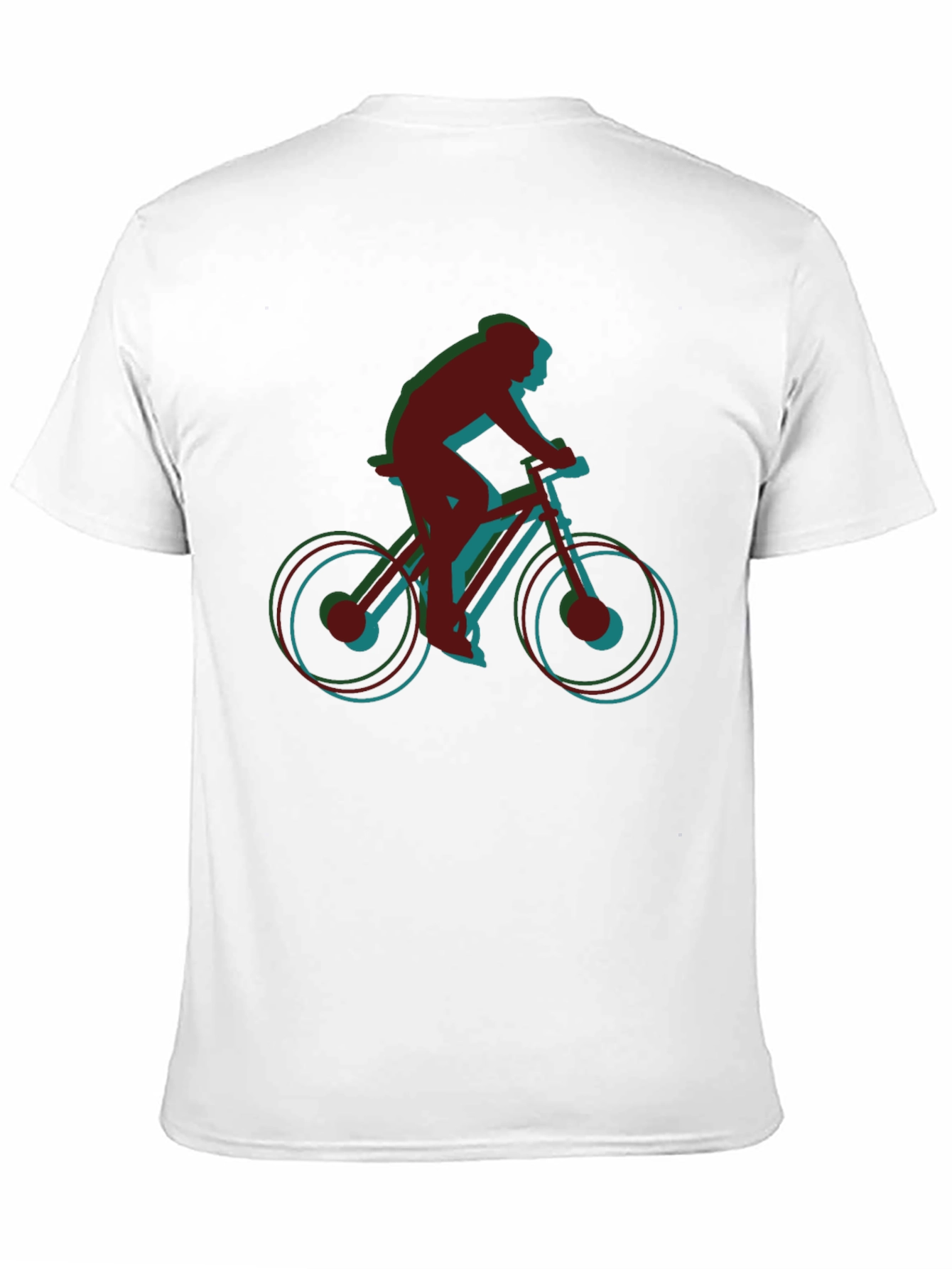 Black Biker Silhouette Graphic Tee - Ride in Style view 11