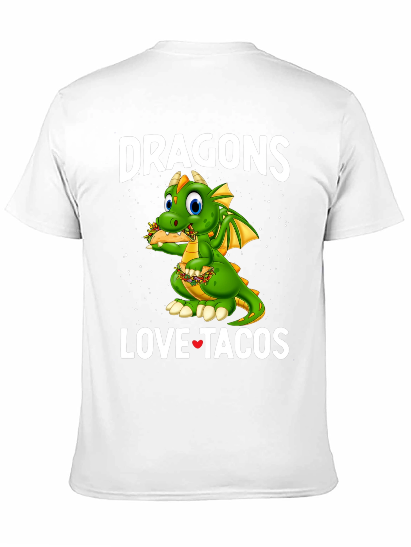 Black Dragons Love Tacos Graphic Tee view 11
