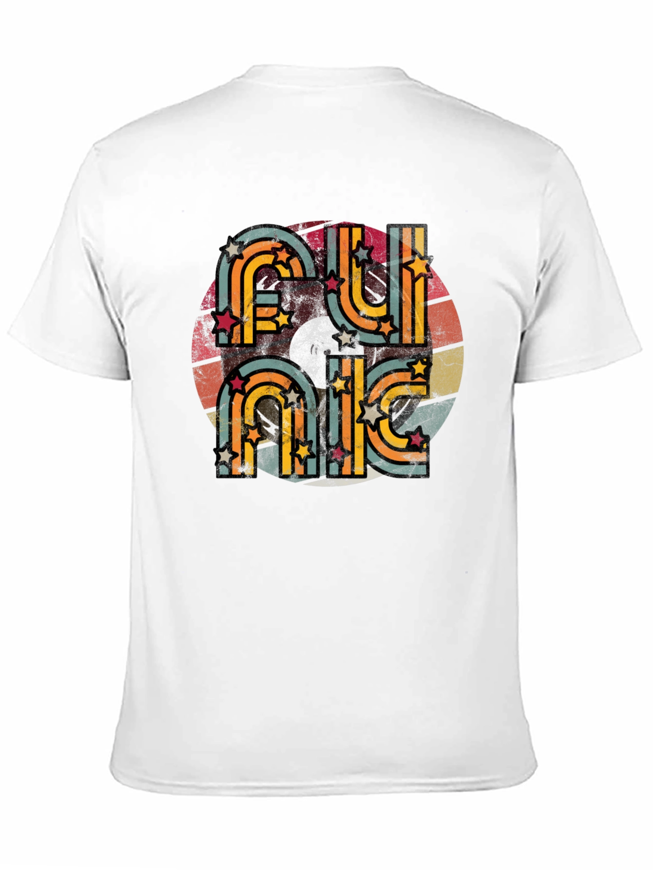 Black Vintage Funk Music Retro T-Shirt view 11