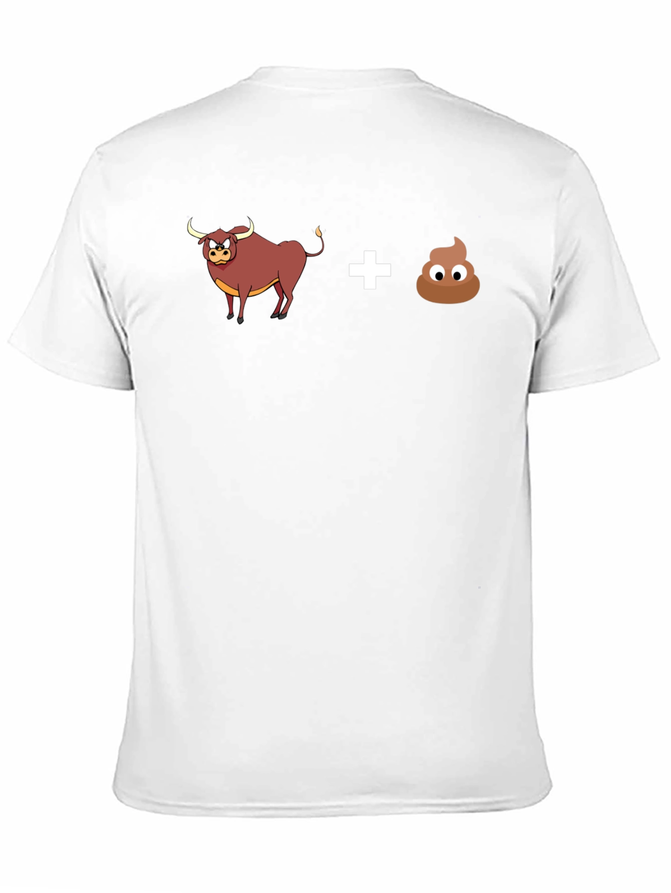 Black Bull Poop Graphic T-Shirt view 11