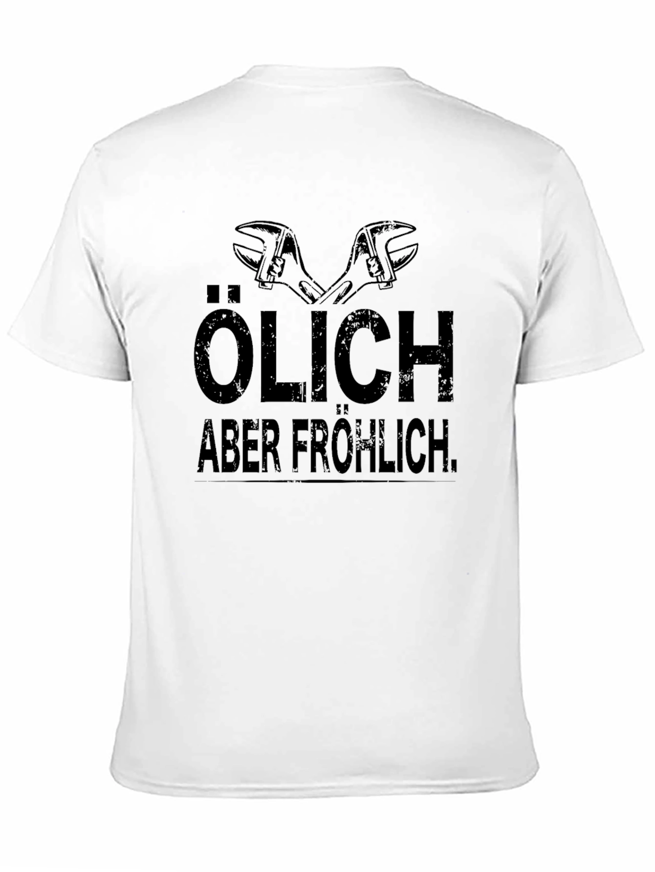 Ölich Aber Fröhlich Mechanic Wrench Graphic T-Shirt - 11