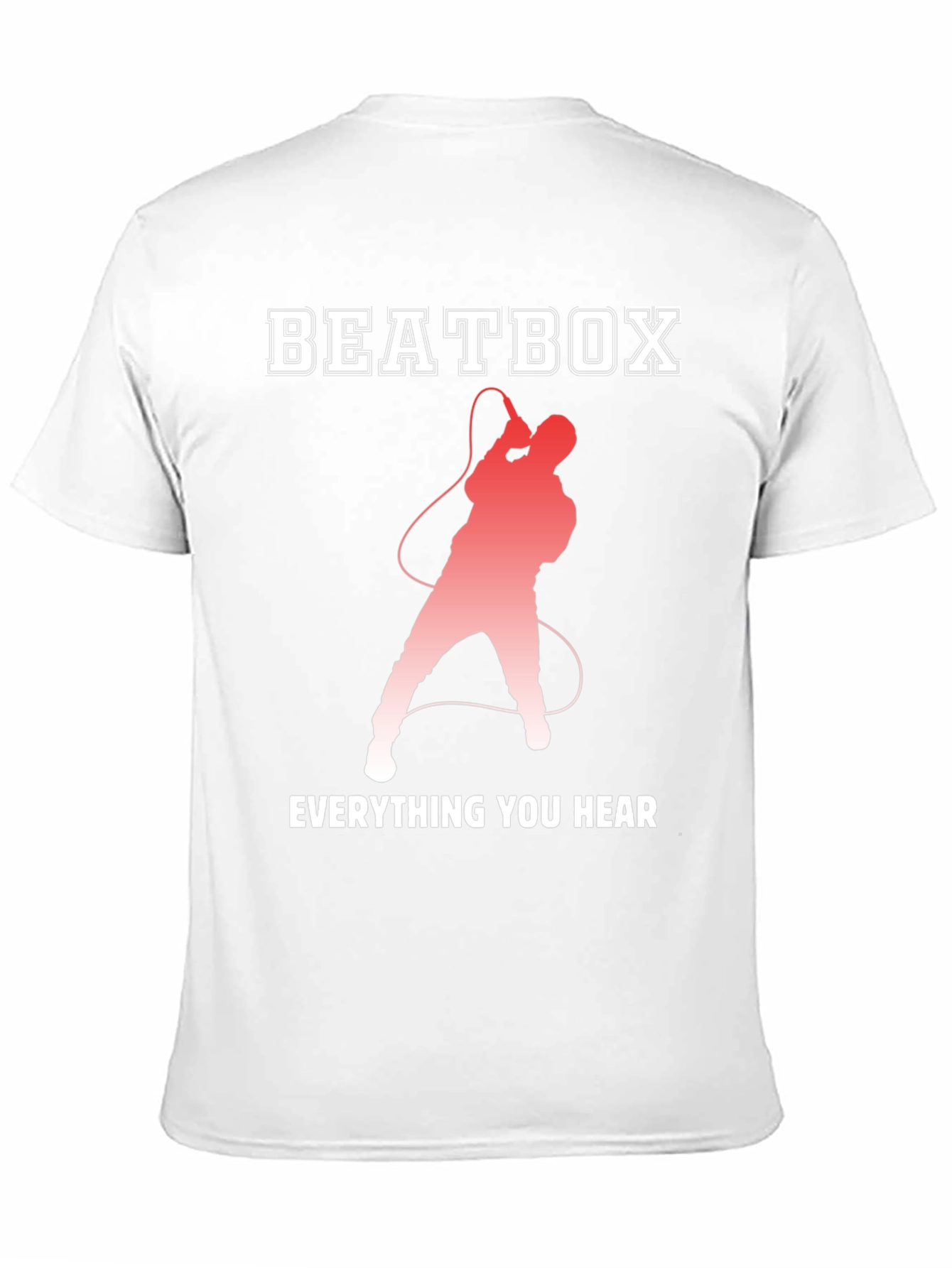 Black Beatbox Everything You Hear Black Graphic T-Shirt view 11