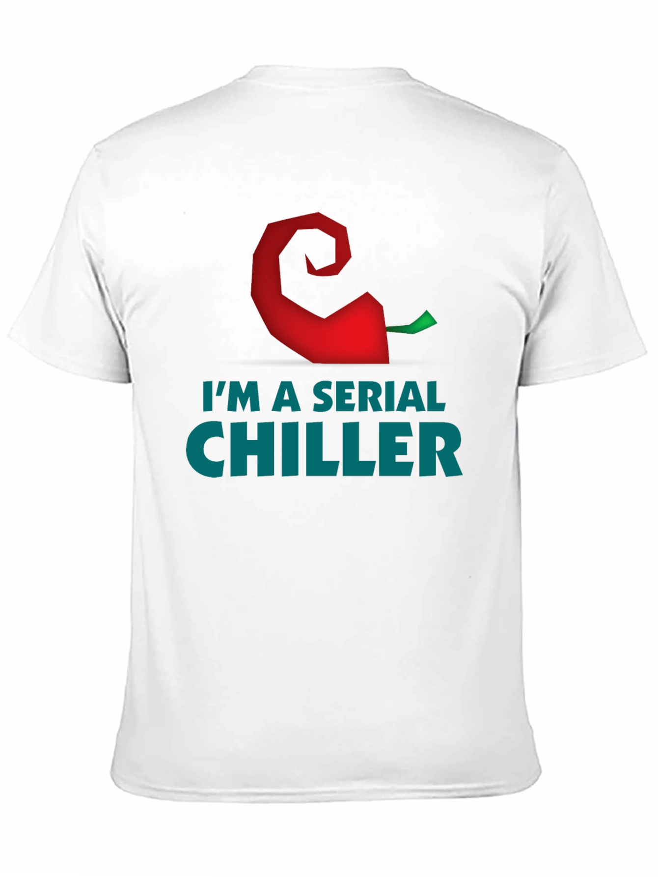 Black I'm a Serial Chiller Graphic T-Shirt view 11