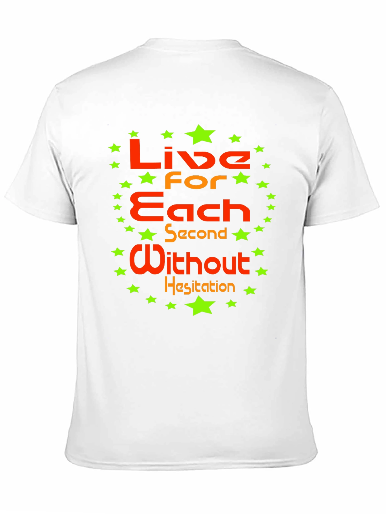 Black Live for Each Second T-Shirt view 11