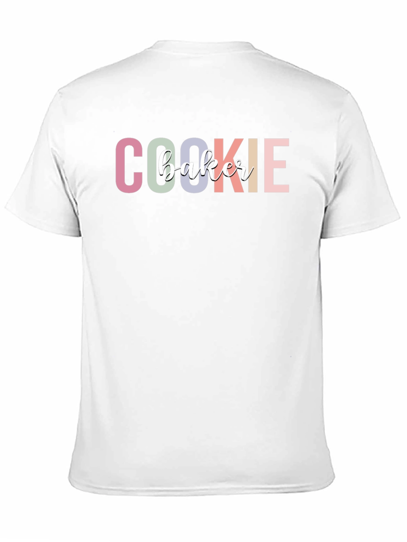 Black Cookie Baker Graphic Tee - Sweet Treat T-Shirt view 11