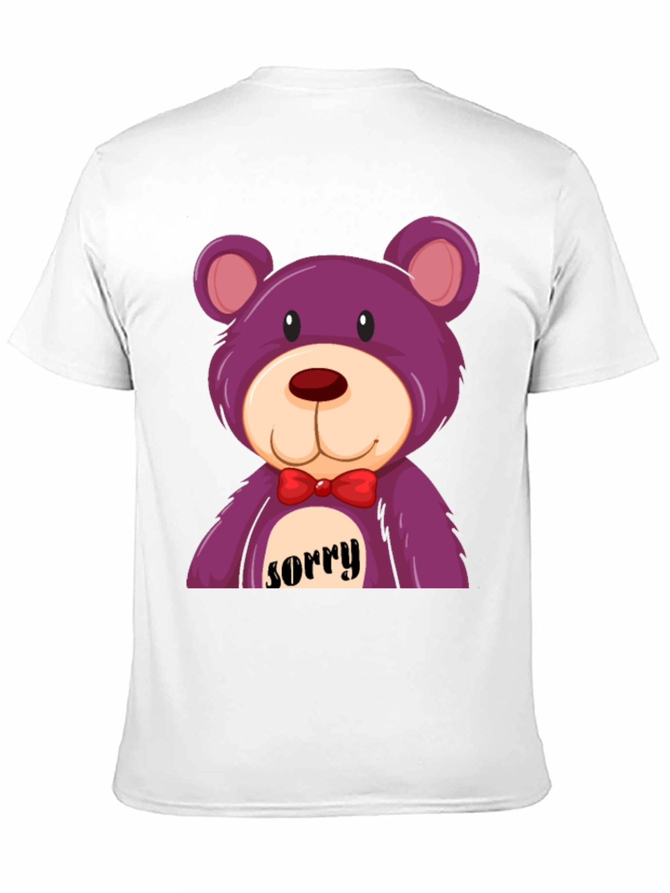 Black Sorry Bear T-Shirt view 11