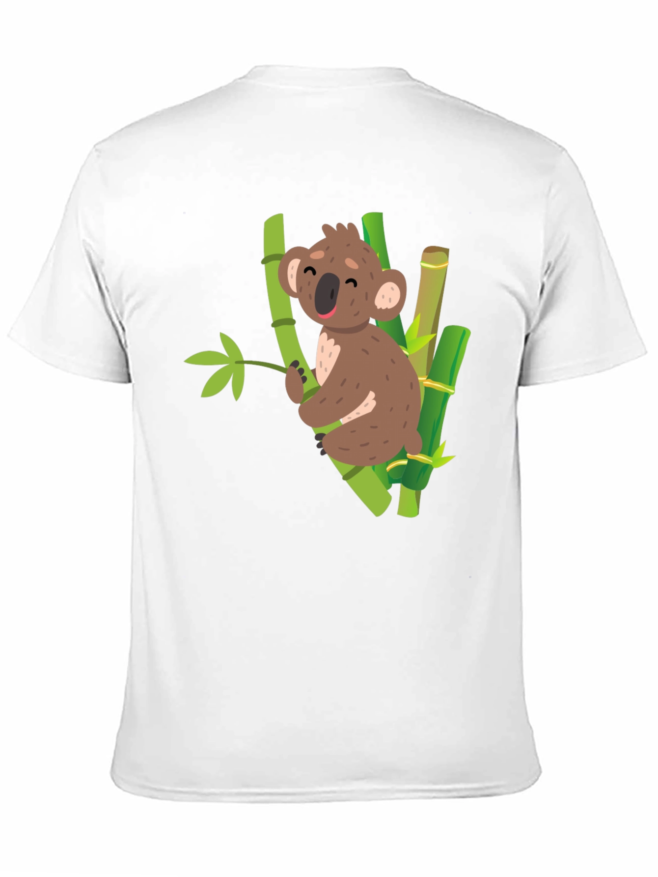 Black Koala Bamboo T-Shirt - Cute & Comfortable view 11