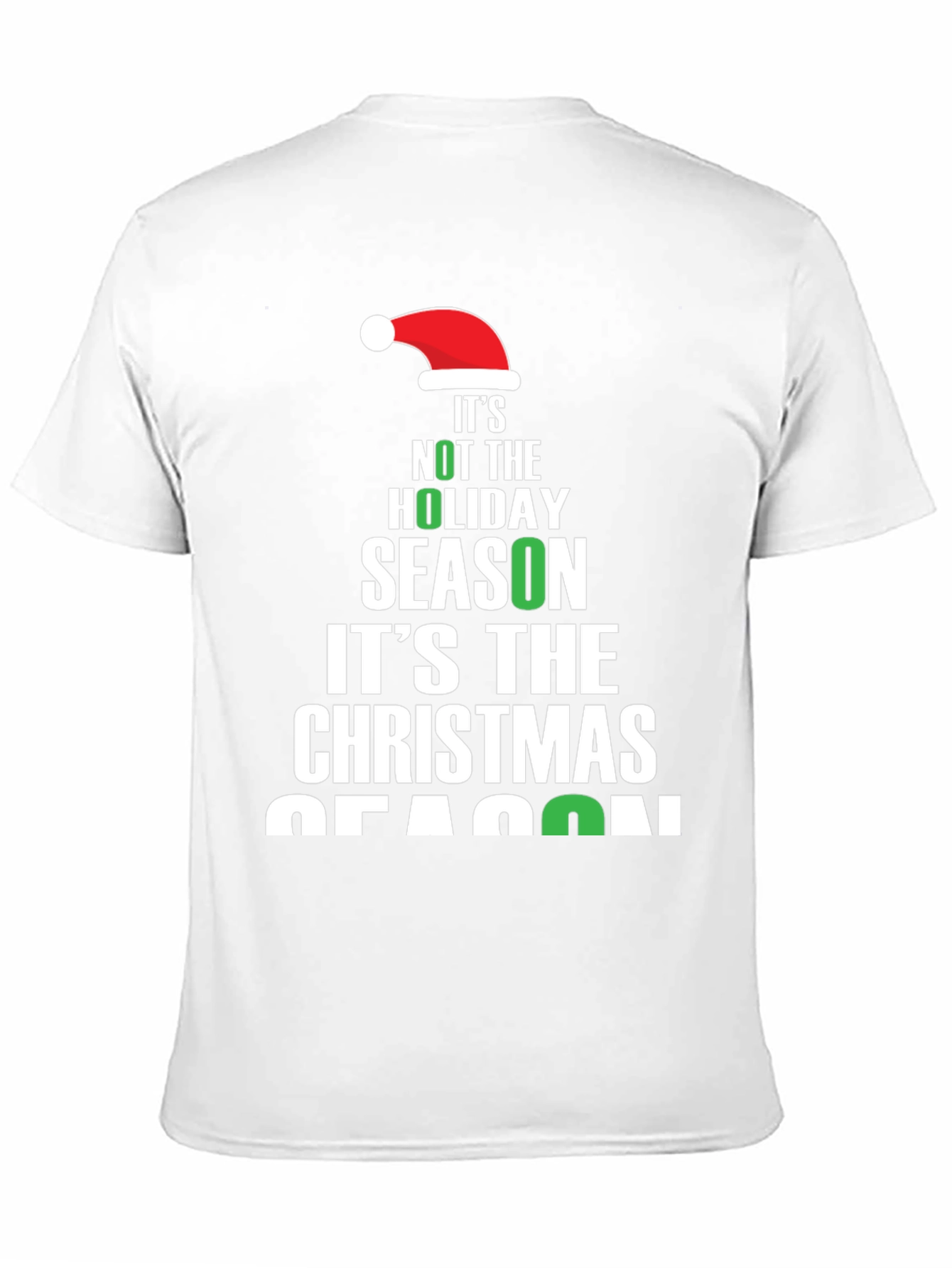 Black Christmas Season Holiday T-Shirt view 11