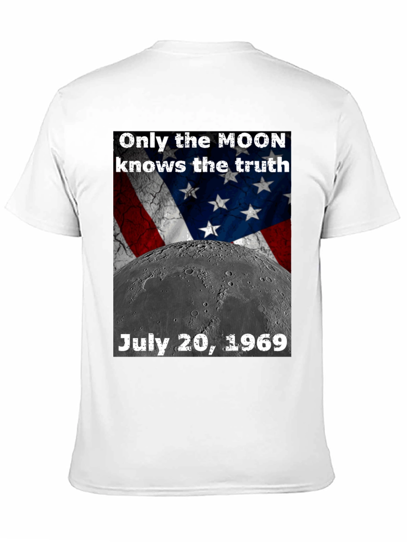 Black Moon Landing Conspiracy T-Shirt view 11