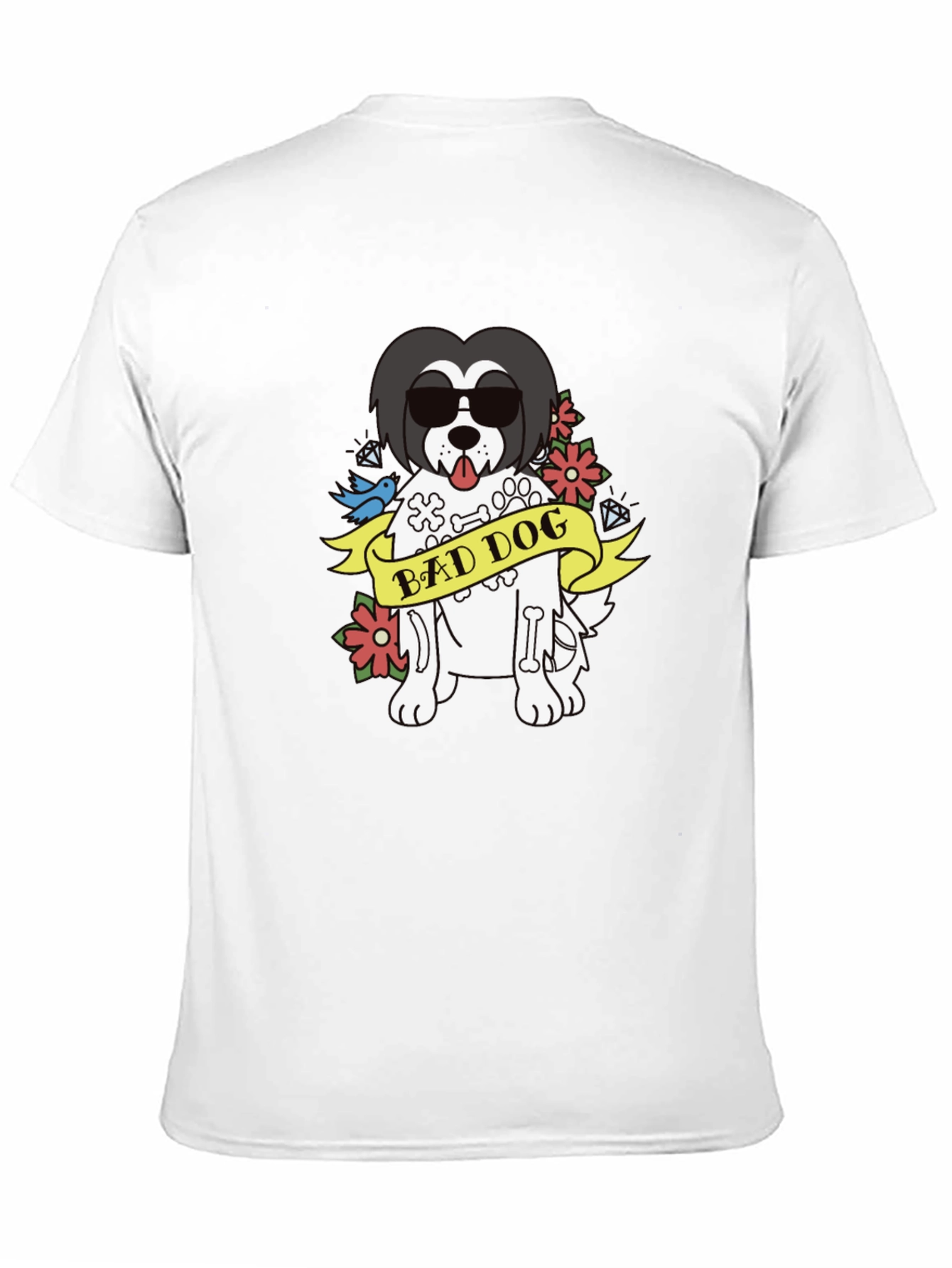 Bad Dog T-Shirt - Funny Graphic Tee - 11